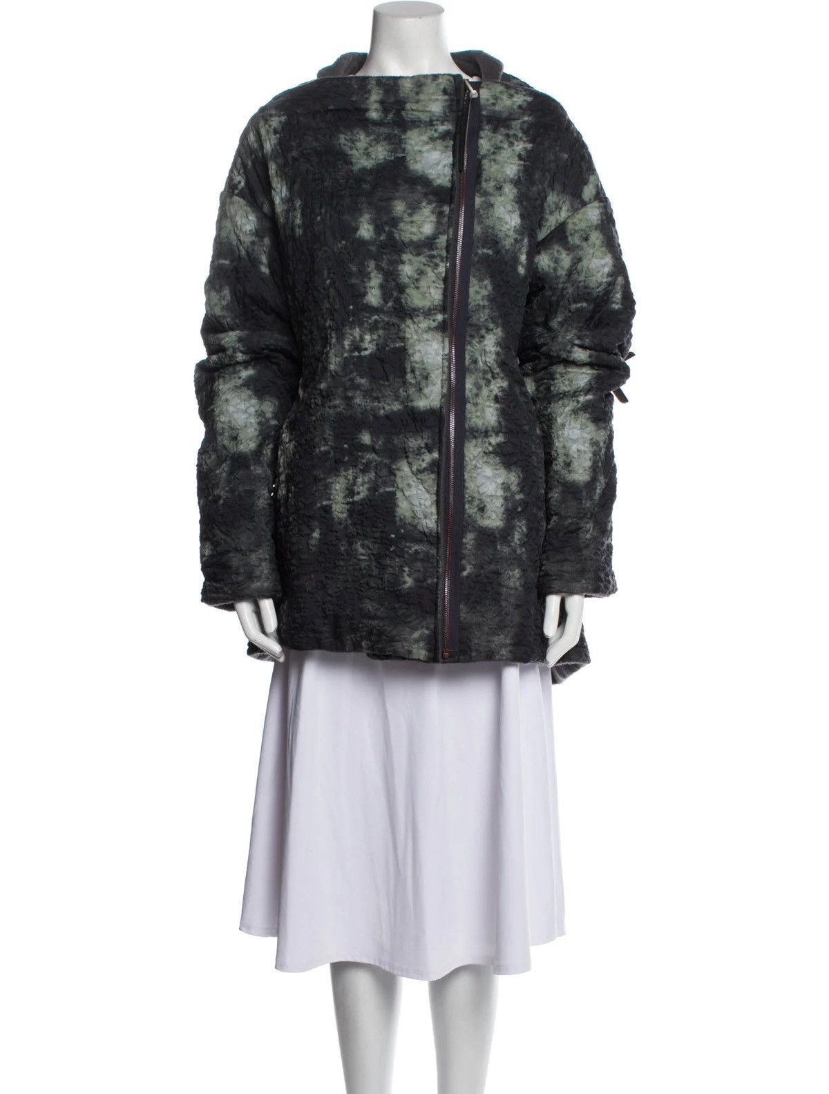 Issey Miyake AW1998 Issey Miyake Jacket Green Black Size US L / EU 52-54 / 3 - 2 Thumbnail