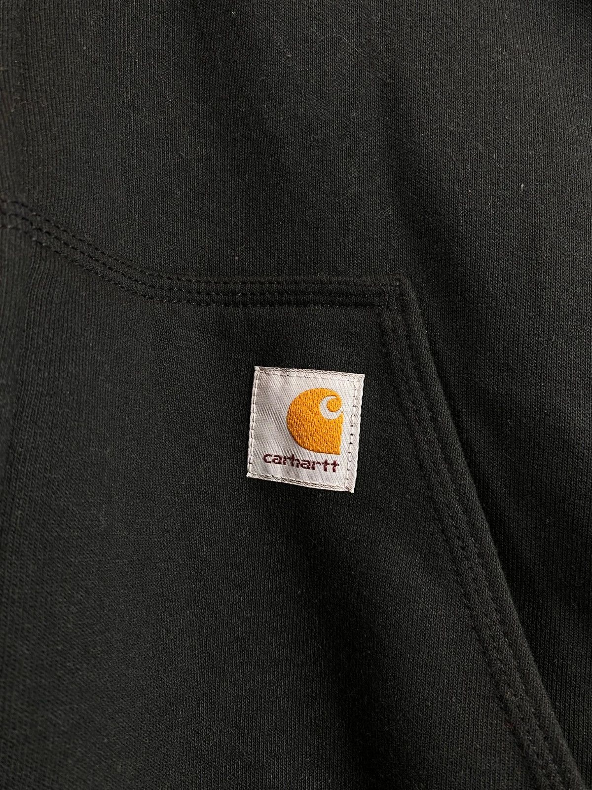 Carhartt Carhartt Y2K Zip Hoodie Logo Vintage Black M Size US M / EU 48-50 / 2 - 3 Thumbnail
