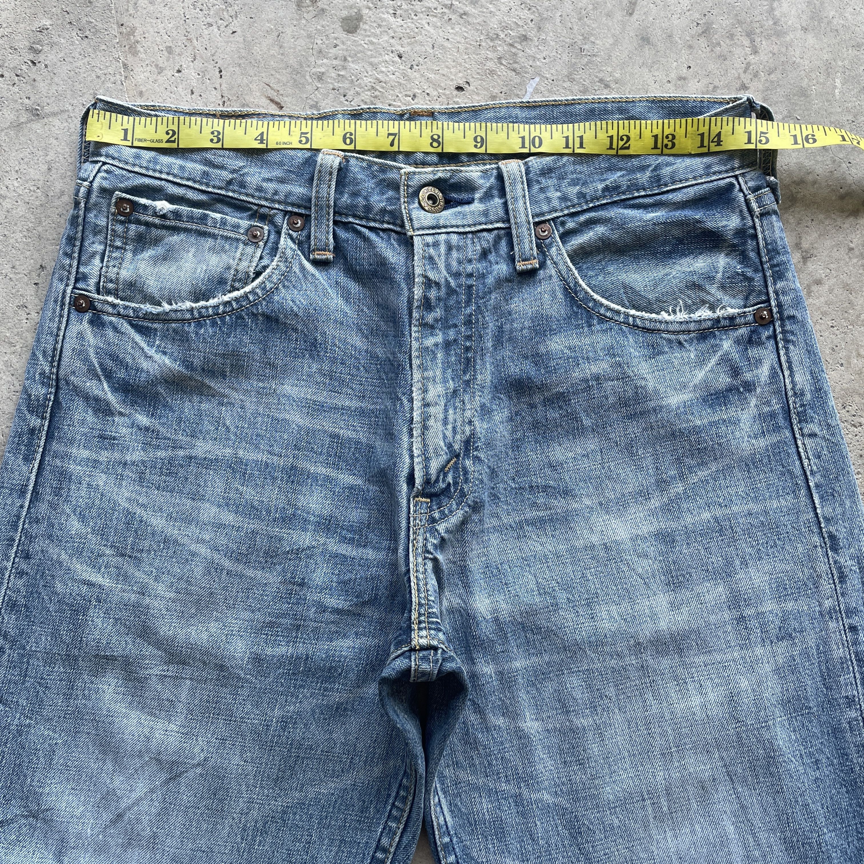 Levi's Vintage Clothing VINTAGE LEVI’S 503 DISTRESSED FADED DENIM JEANS PANTS W30 Size US 30 / EU 46 - 5 Thumbnail