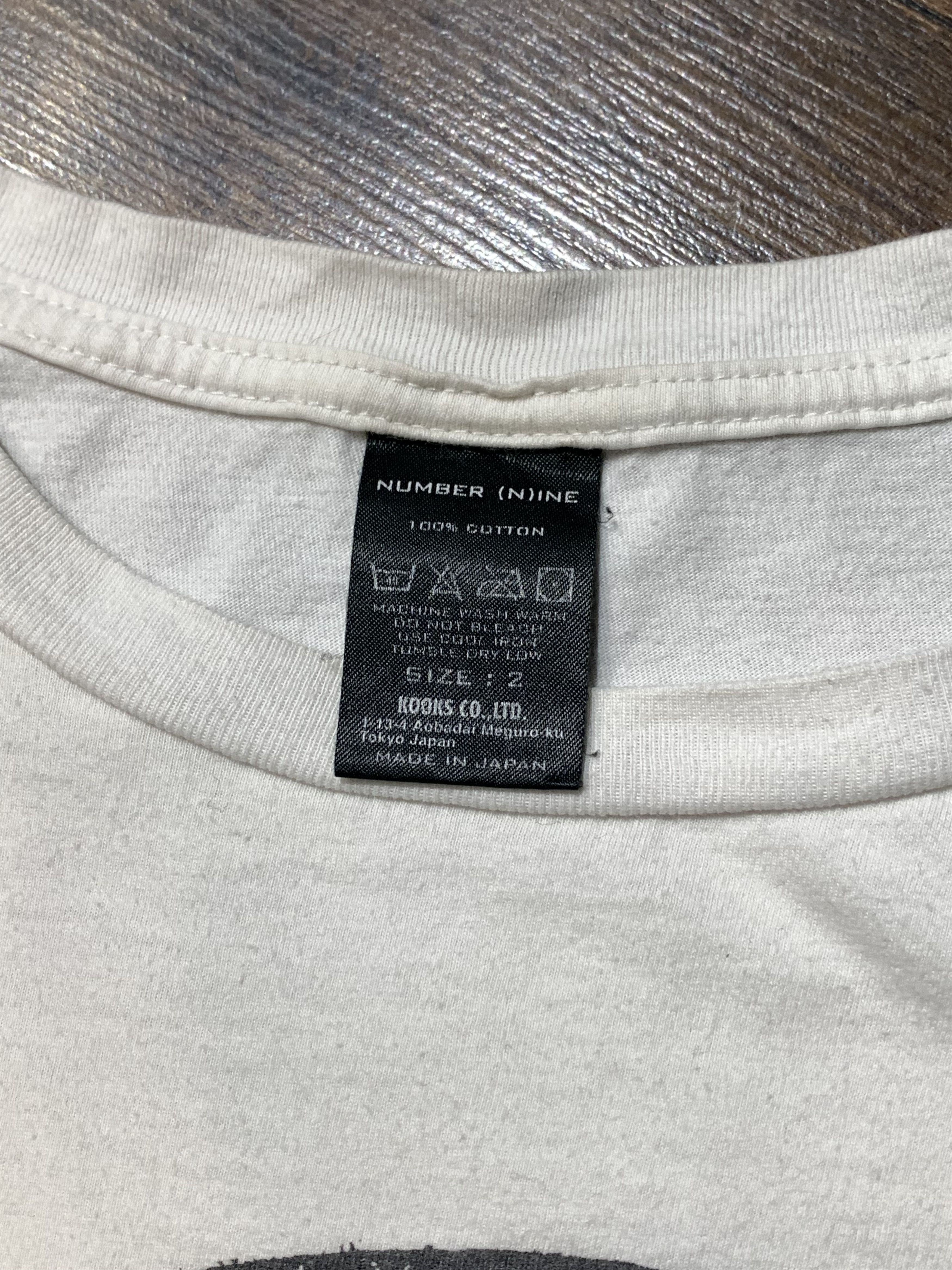 Number (N)ine Number Nine Vitruvian Man Anarchy Tshirt Japanese Brand Size US M / EU 48-50 / 2 - 6 Thumbnail