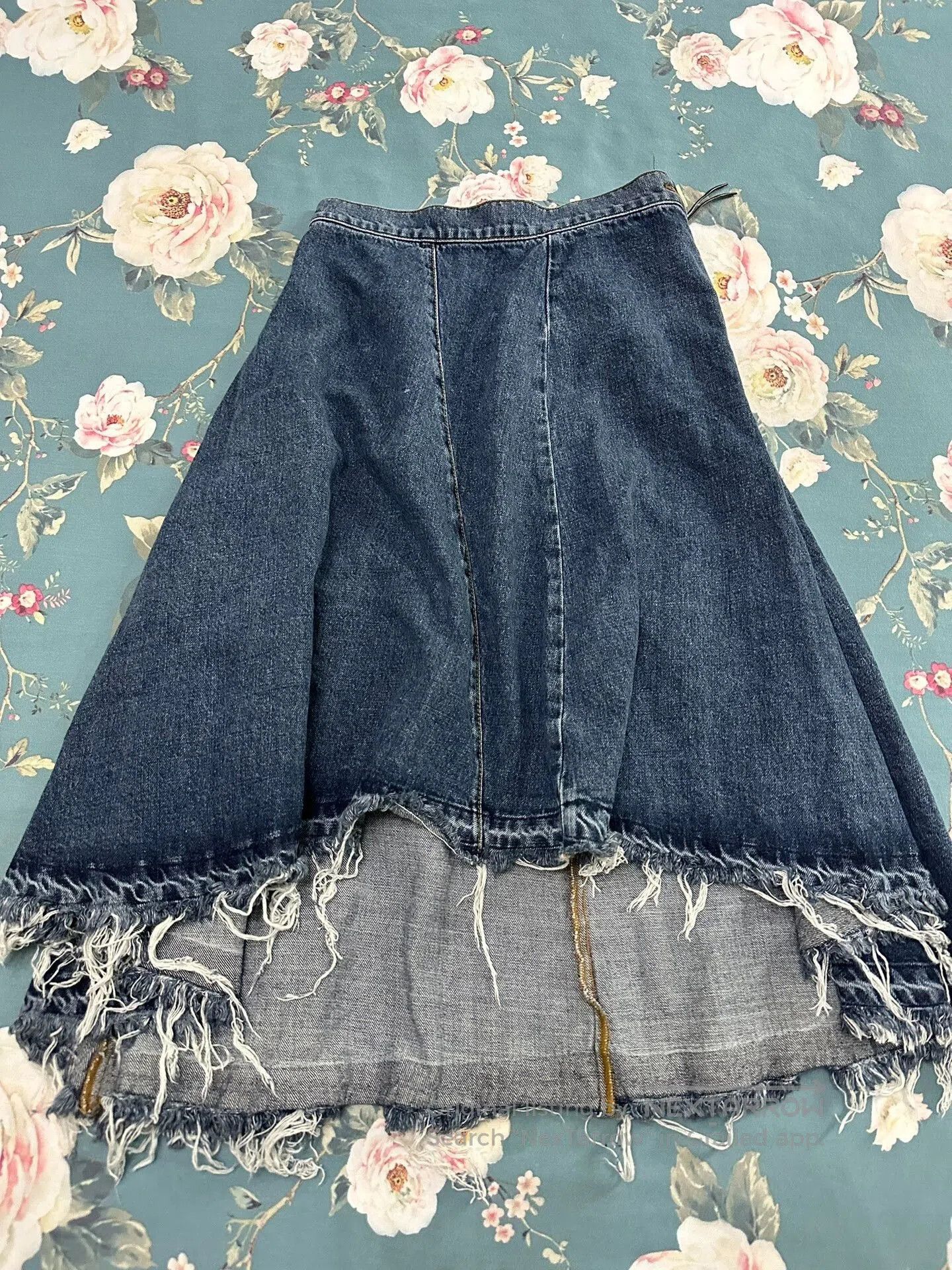 Marni Marni Irregular Hem Denim Skirt. Size 26" / US 2 / IT 38 - 2 Thumbnail