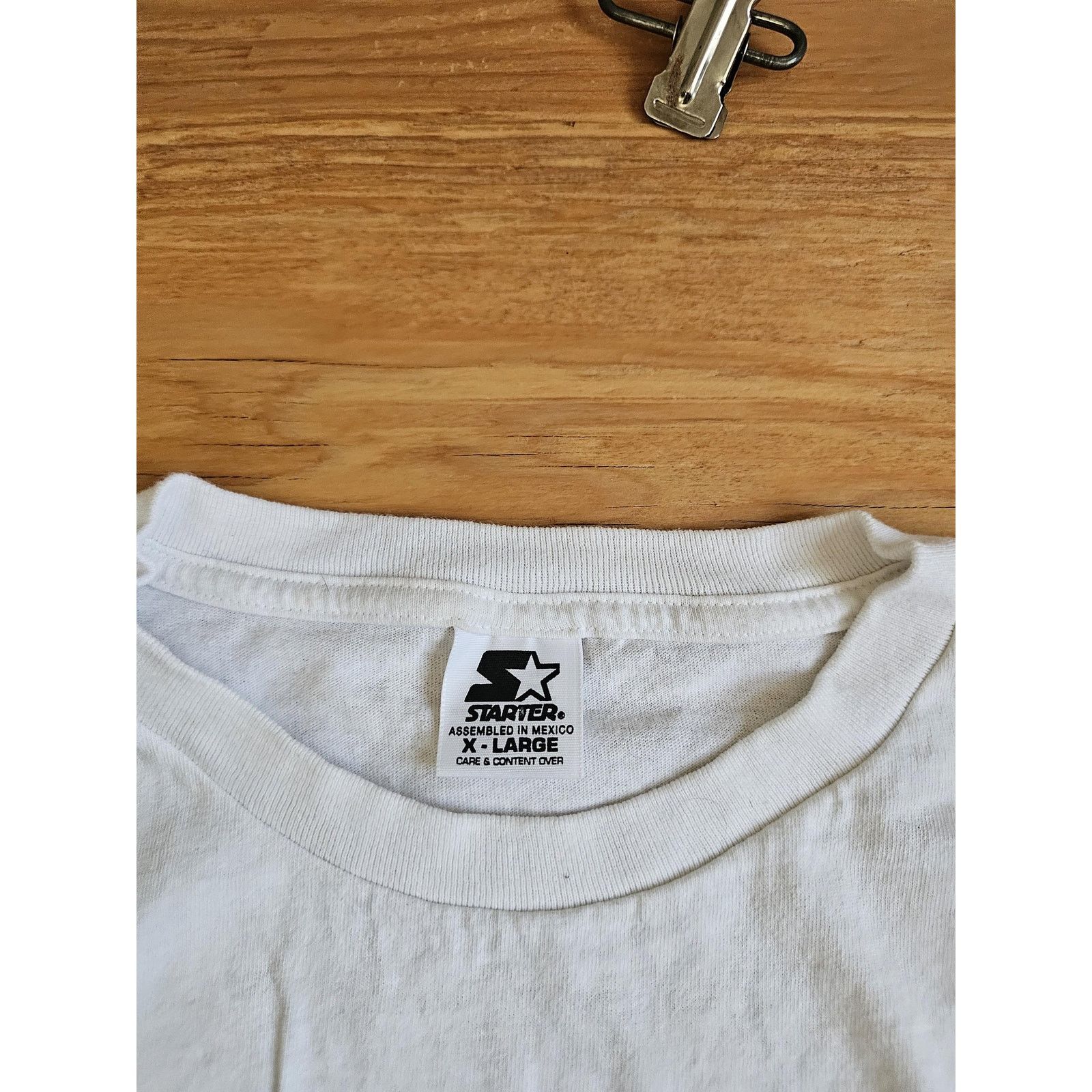 Starter Starter Denver Broncos 1998 Super Bowl White T-shirt Sz XL Size US XL / EU 56 / 4 - 4 Thumbnail