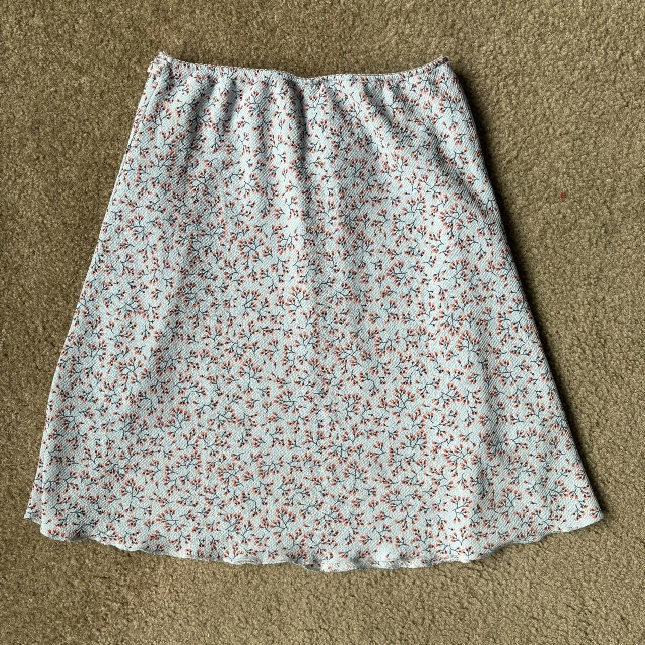 Designer Super Cute Knee Length Flowy Skirt Size 28" / US 6 / IT 42 - 1 Thumbnail