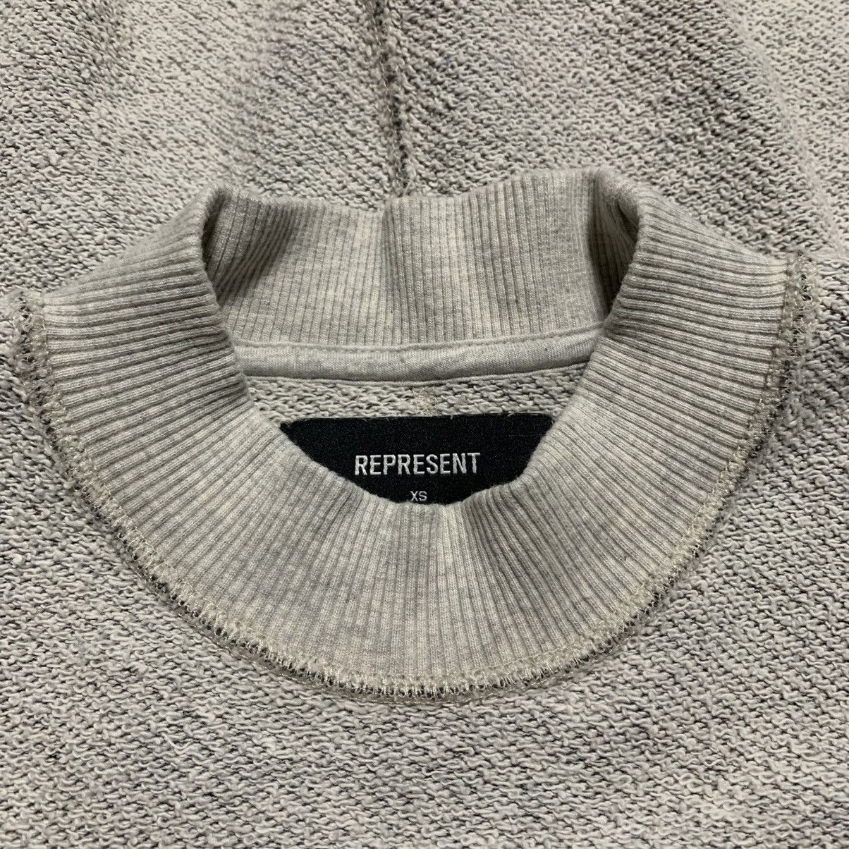 Represent Clo. Represent XS Blanks Grey Heavyweight Crewneck Sweatshirt Size US XS / EU 42 / 0 - 5 Thumbnail