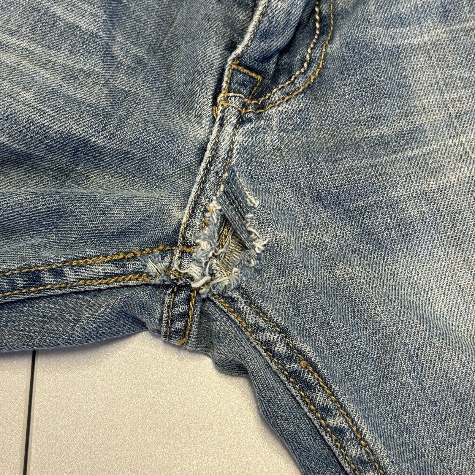 Ecko Unltd. Ecko Unltd Jeans Mens 30 Blue Distressed Streetwear Size US 30 / EU 46 - 4 Thumbnail