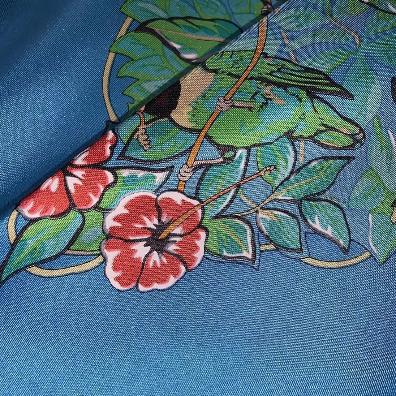 Hermes Hermes 'Jungle Love' Robert Dallet Silk Scarf Size ONE SIZE - 5 Thumbnail