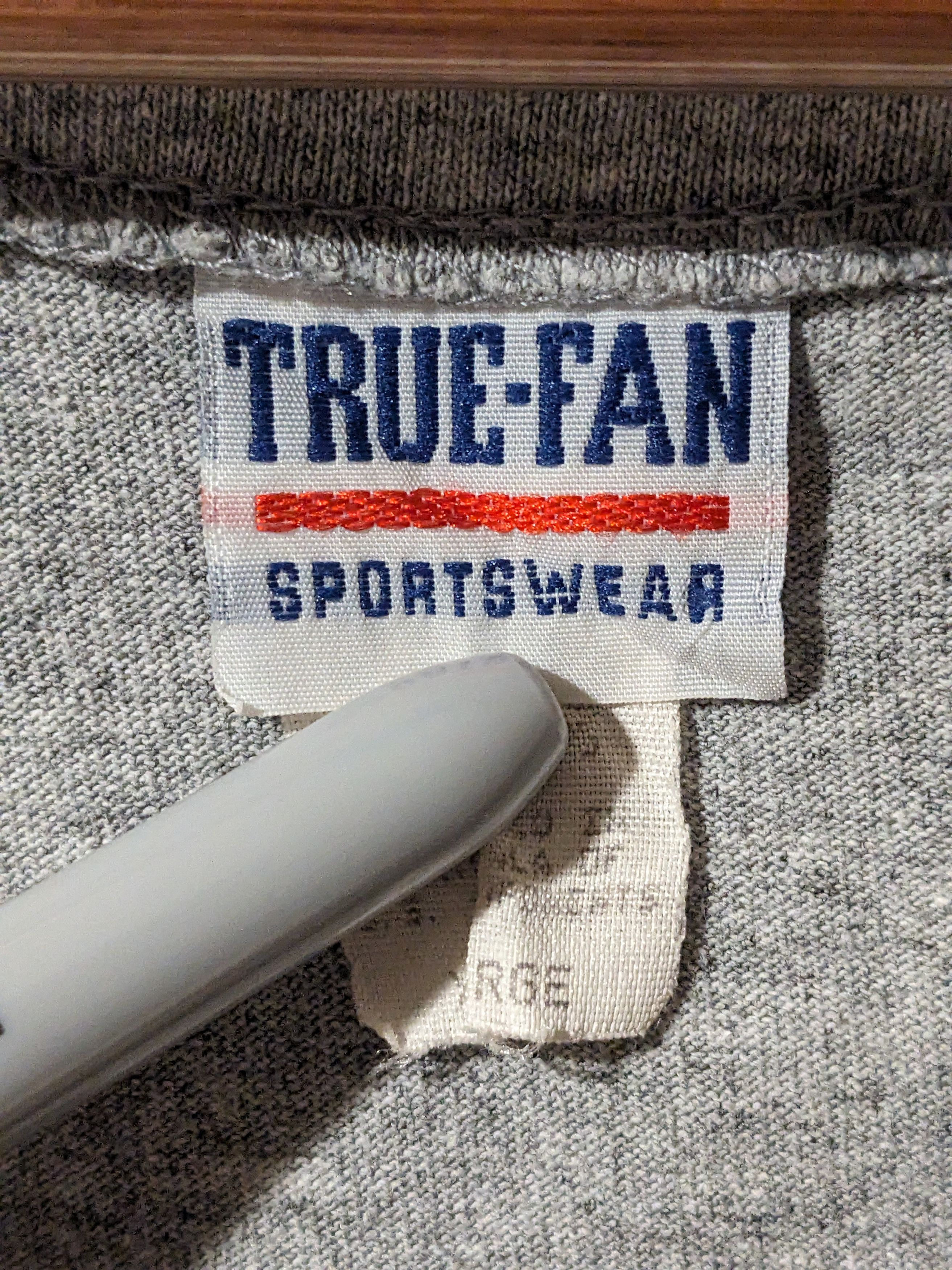 New York Yankees × Vintage Vintage 90s New York Yankees MLB Baseball Gray Large Jersey Size US L / EU 52-54 / 3 - 3 Thumbnail