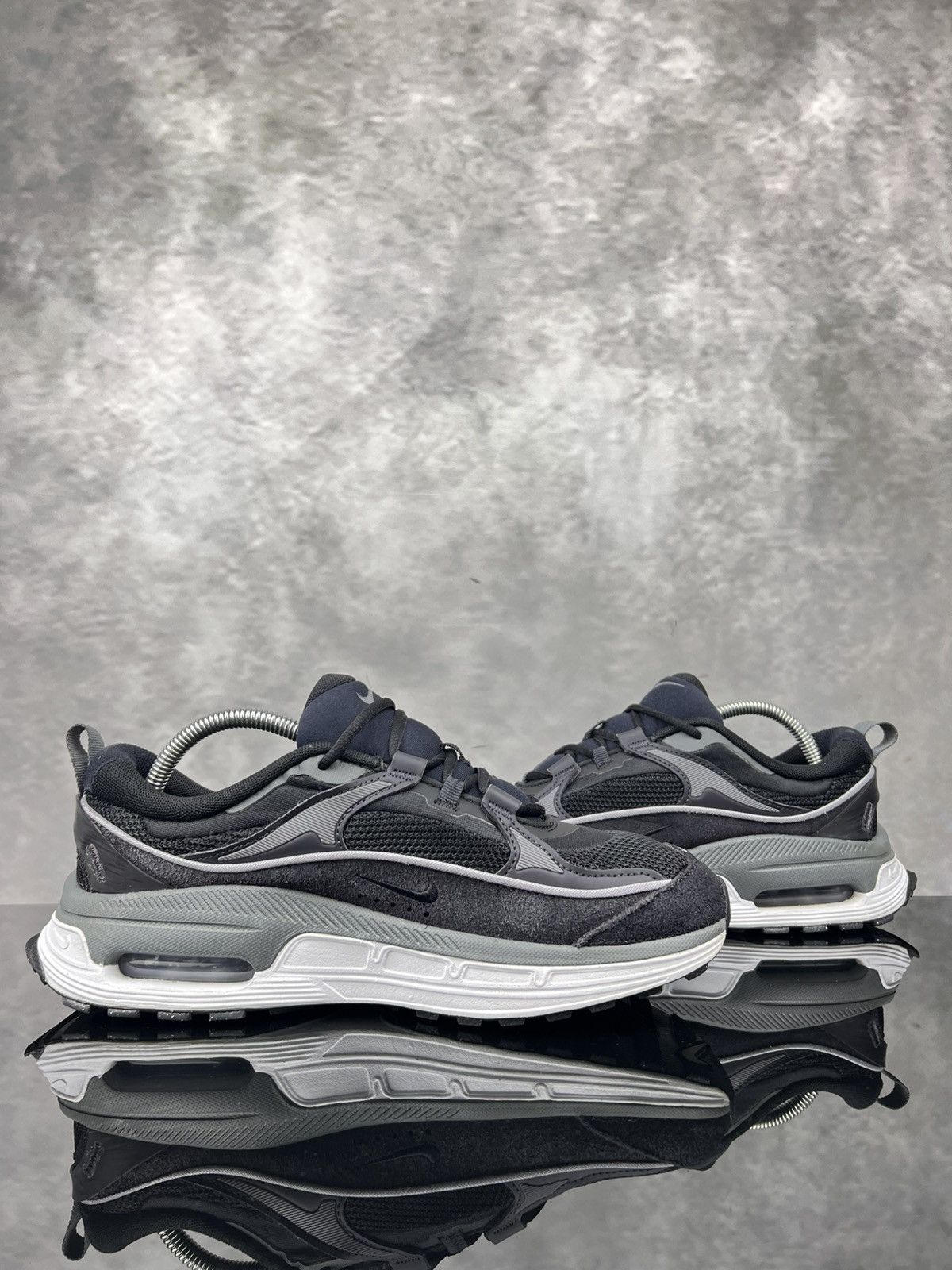 Nike Nike Air Max Bliss Black Silver | Men's 8.5 US / EUR 41 Size US 8.5 / EU 41-42 - 6 Thumbnail