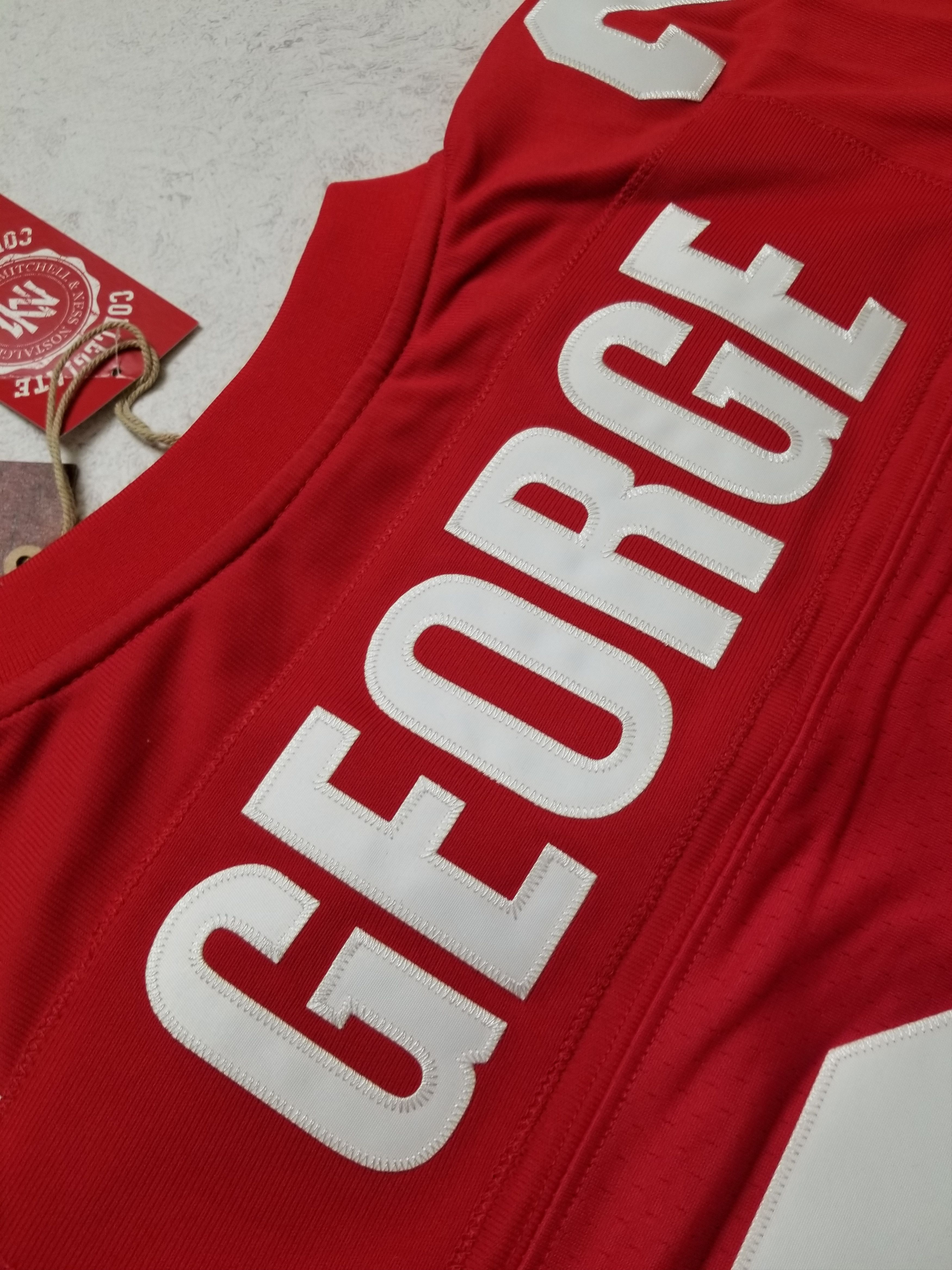 Mitchell & Ness NCAA FOOTBALL JERSEY OHIO STATE BUCKEYES 1995 EDDIE GEORGE Size US M / EU 48-50 / 2 - 6 Thumbnail
