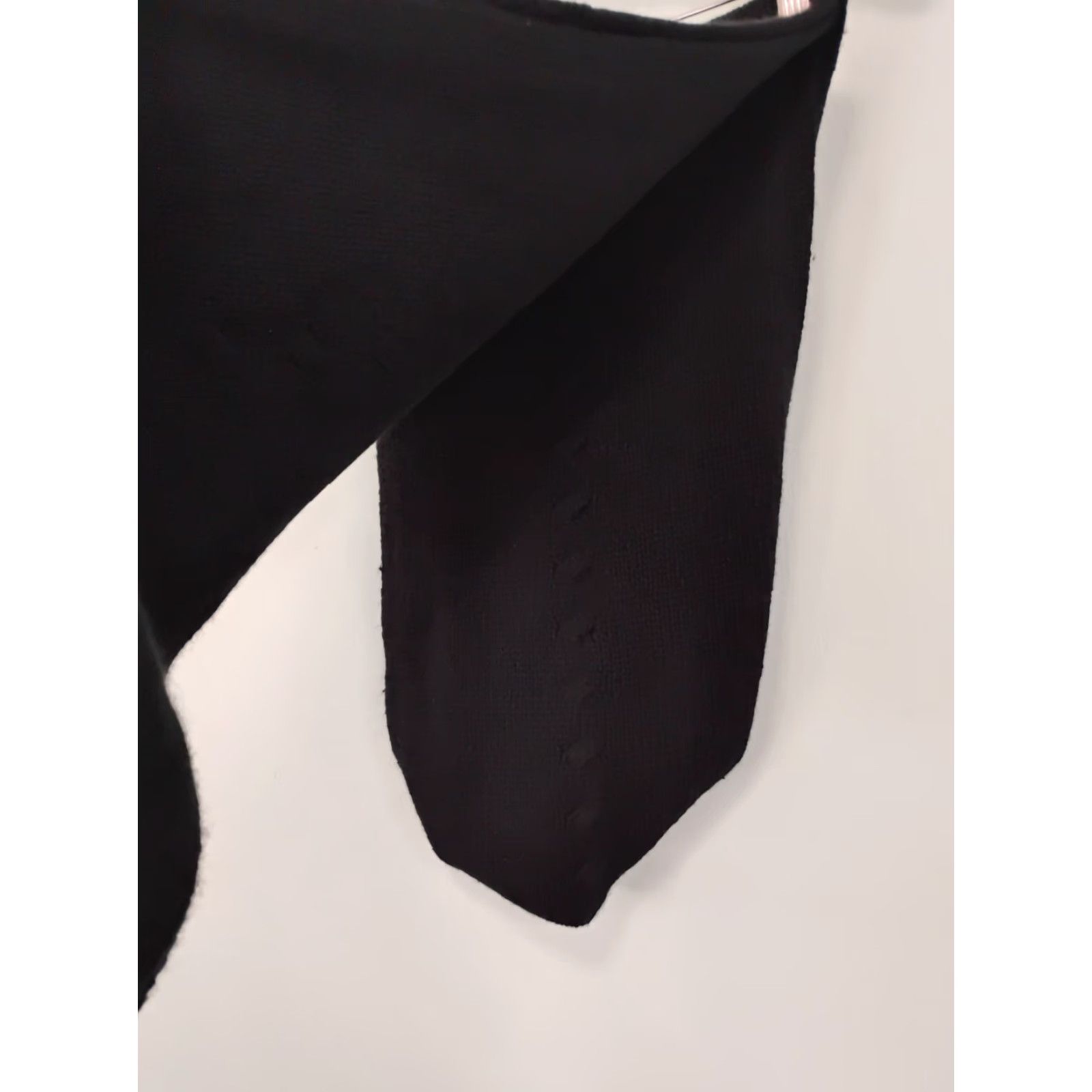 True Religion VINTAGE True Religion Scarf Unisex Cowl/Infinity Angora Wool Cashmere Floral Black Size ONE SIZE - 4 Thumbnail
