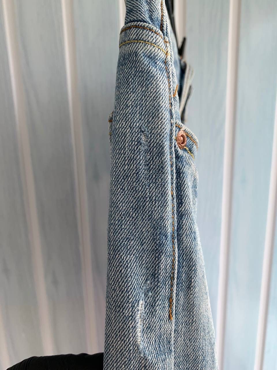 Emmett × Japanese Brand EMMETT Unisex E D Bill Lt Rip Wash 562/m Selvedge Jeans Size US 29 - 10 Thumbnail