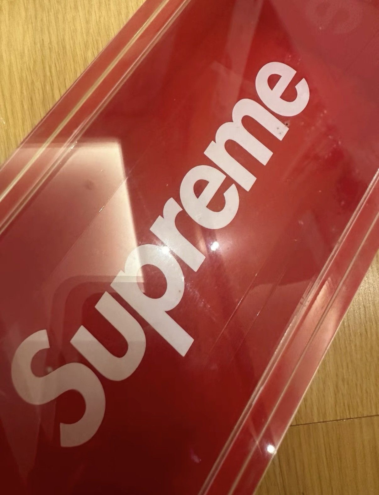 Supreme Supreme Acrylic Box Size ONE SIZE - 2 Thumbnail