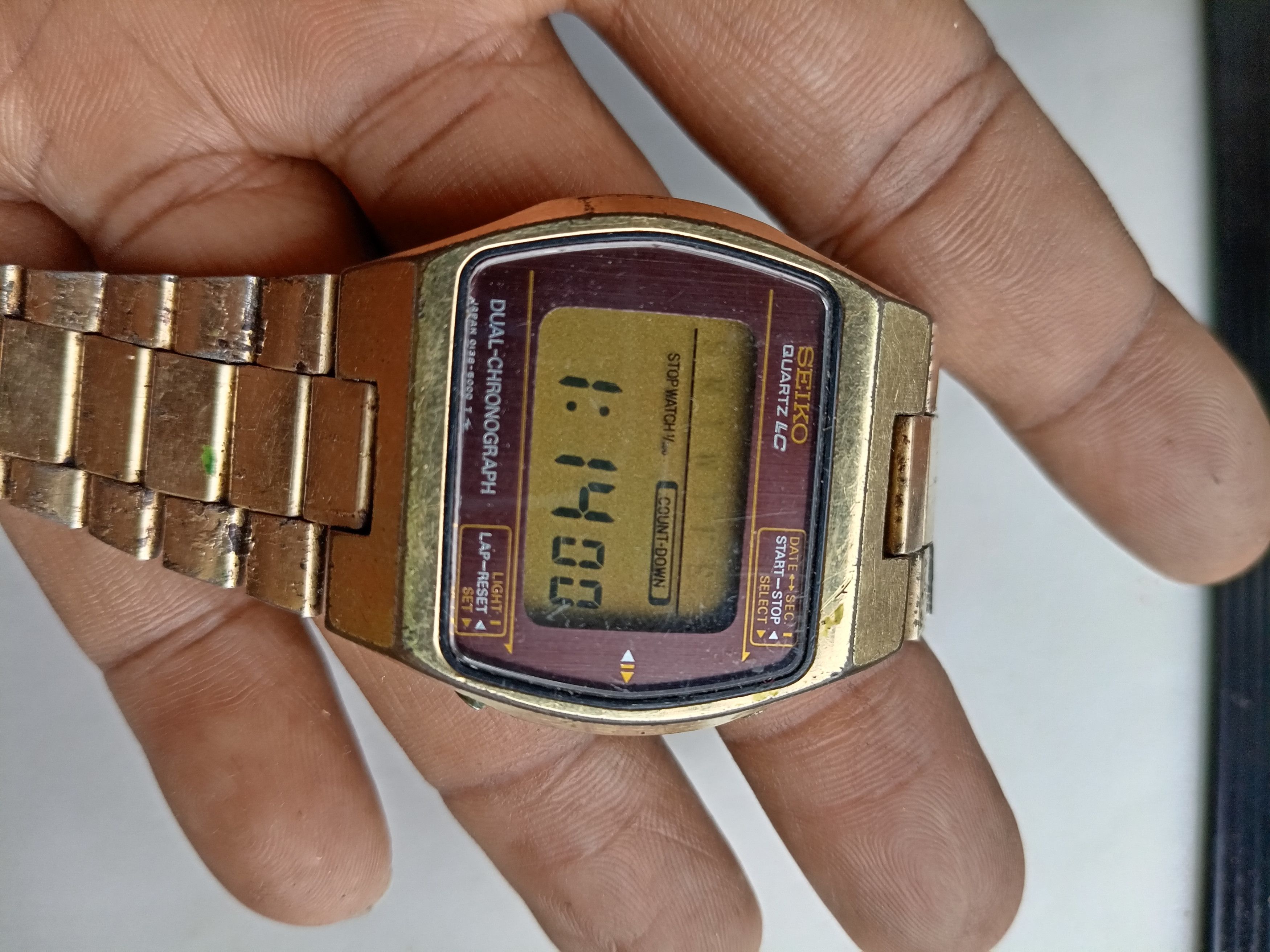 Seiko Seiko Quartz LC 0138-5000 rare digital watch Size ONE SIZE - 7 Thumbnail