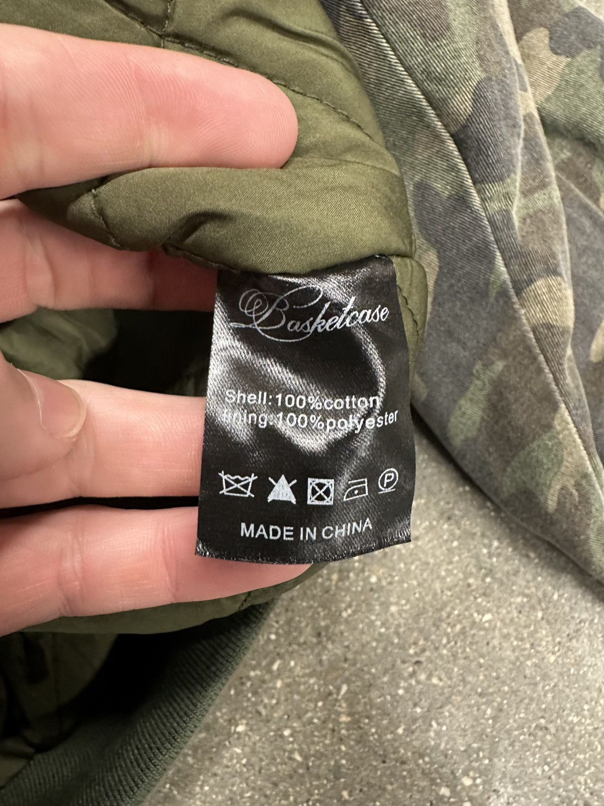 basketcase gallery Basketcase zip up jacket camo Size US M / EU 48-50 / 2 - 4 Thumbnail
