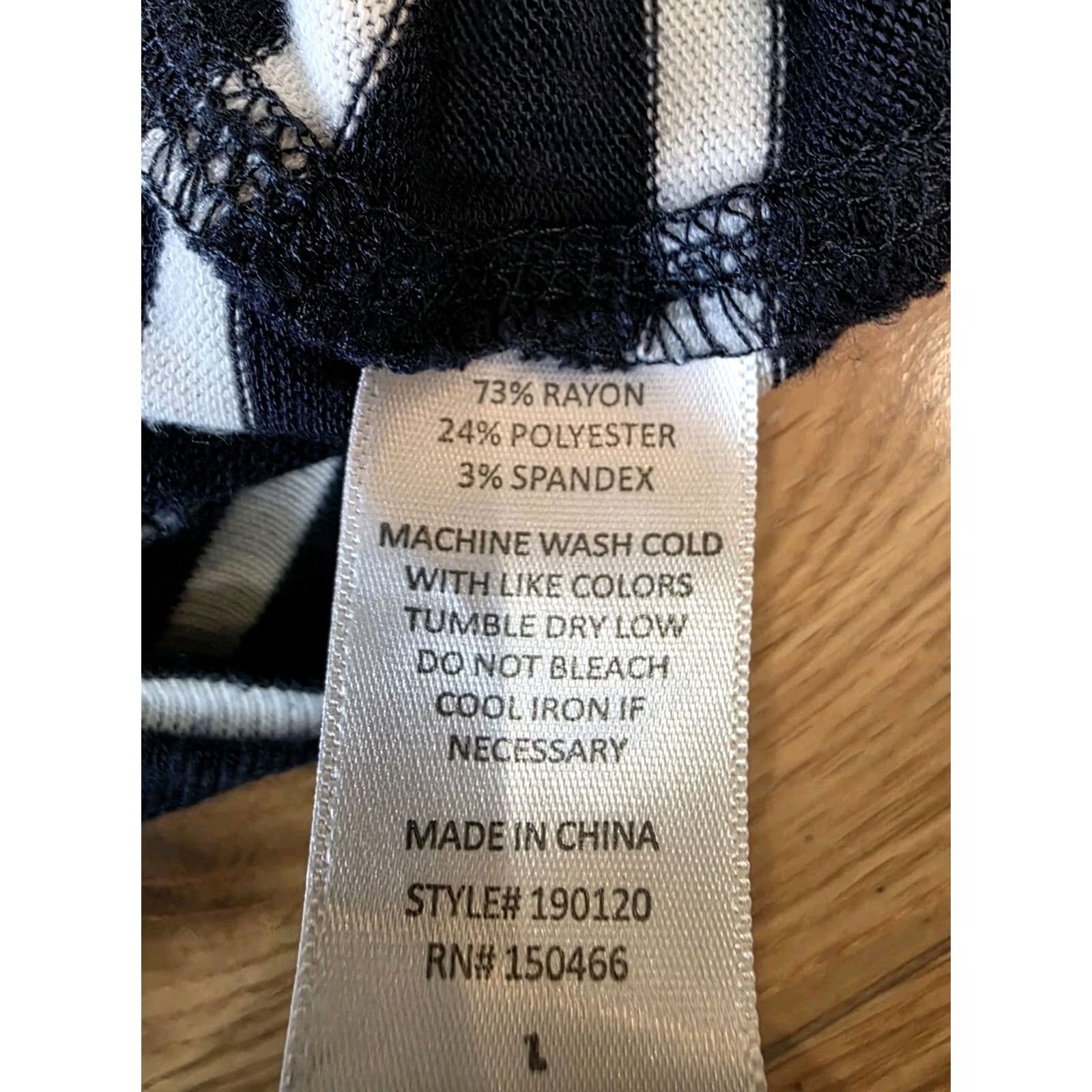 Vintage MIX by 41 Hawthorn Navy and White Striped Sweater L Women Pullover Long Sleeve Size L / US 10 / IT 46 - 7 Thumbnail
