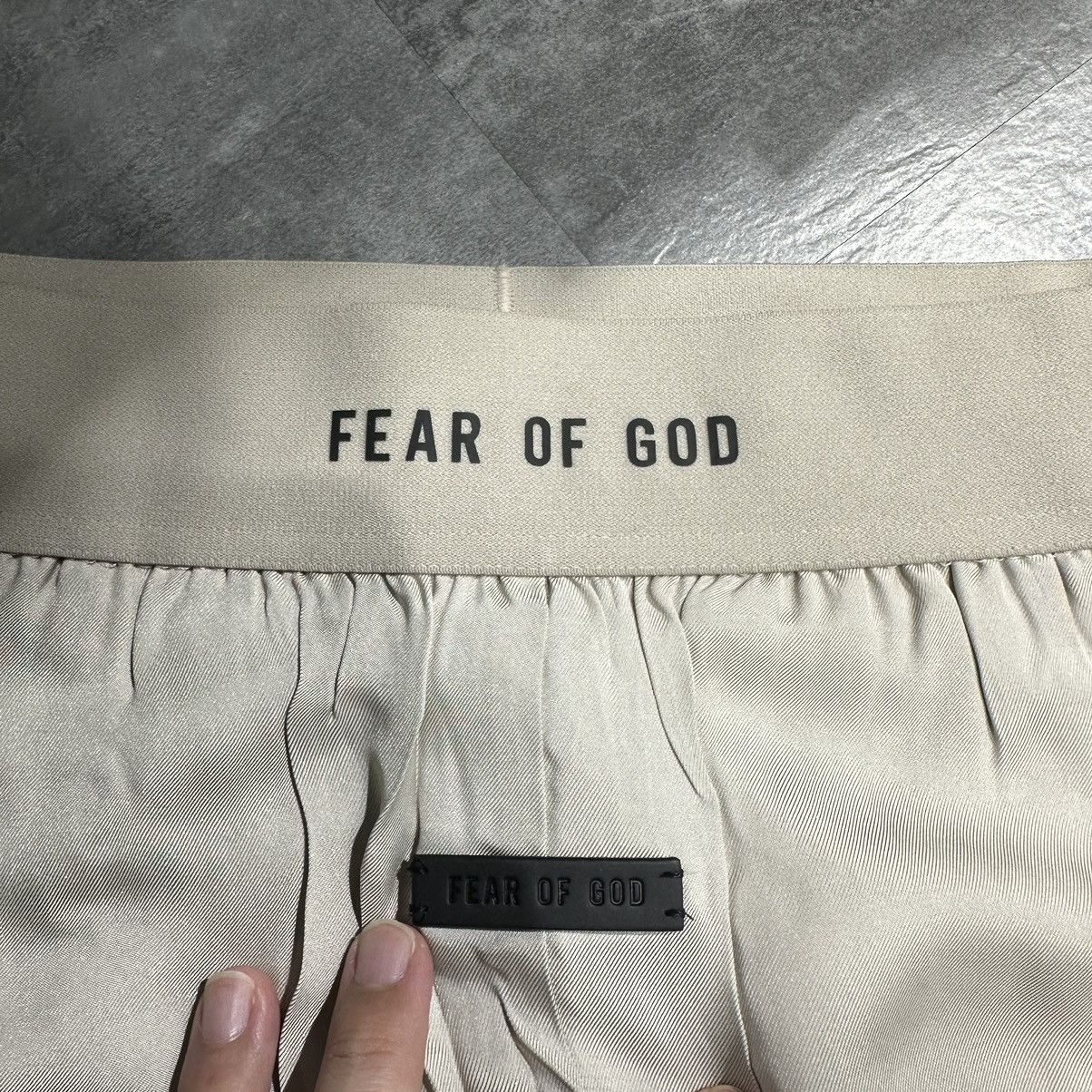 Fear of God Fear of God Luxury Loungewear Silk Lounge Pants - Cement Size US 32 / EU 48 - 2 Thumbnail