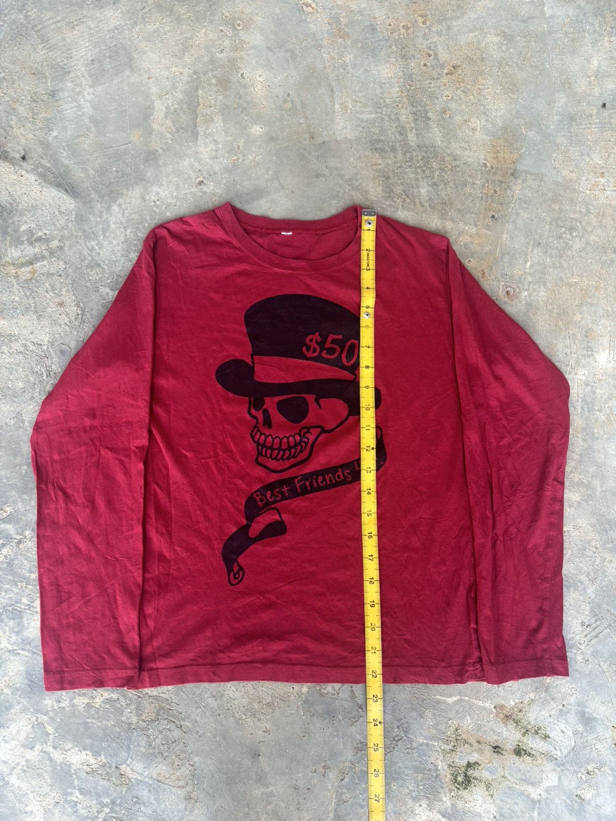Hysteric Glamour × If Six Was Nine × Japanese Brand Y2k Best Friends ye Skull Ifsixwasnine Punk style Longsleeve Size US M / EU 48-50 / 2 - 8 Thumbnail