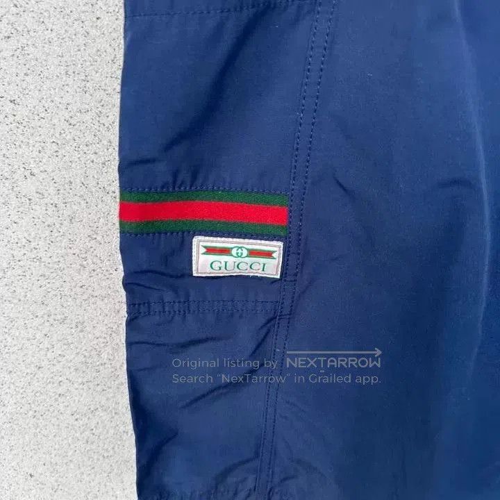 Gucci Gucci Red Green Stripe Logo Shorts. Size US 32 / EU 48 - 3 Thumbnail