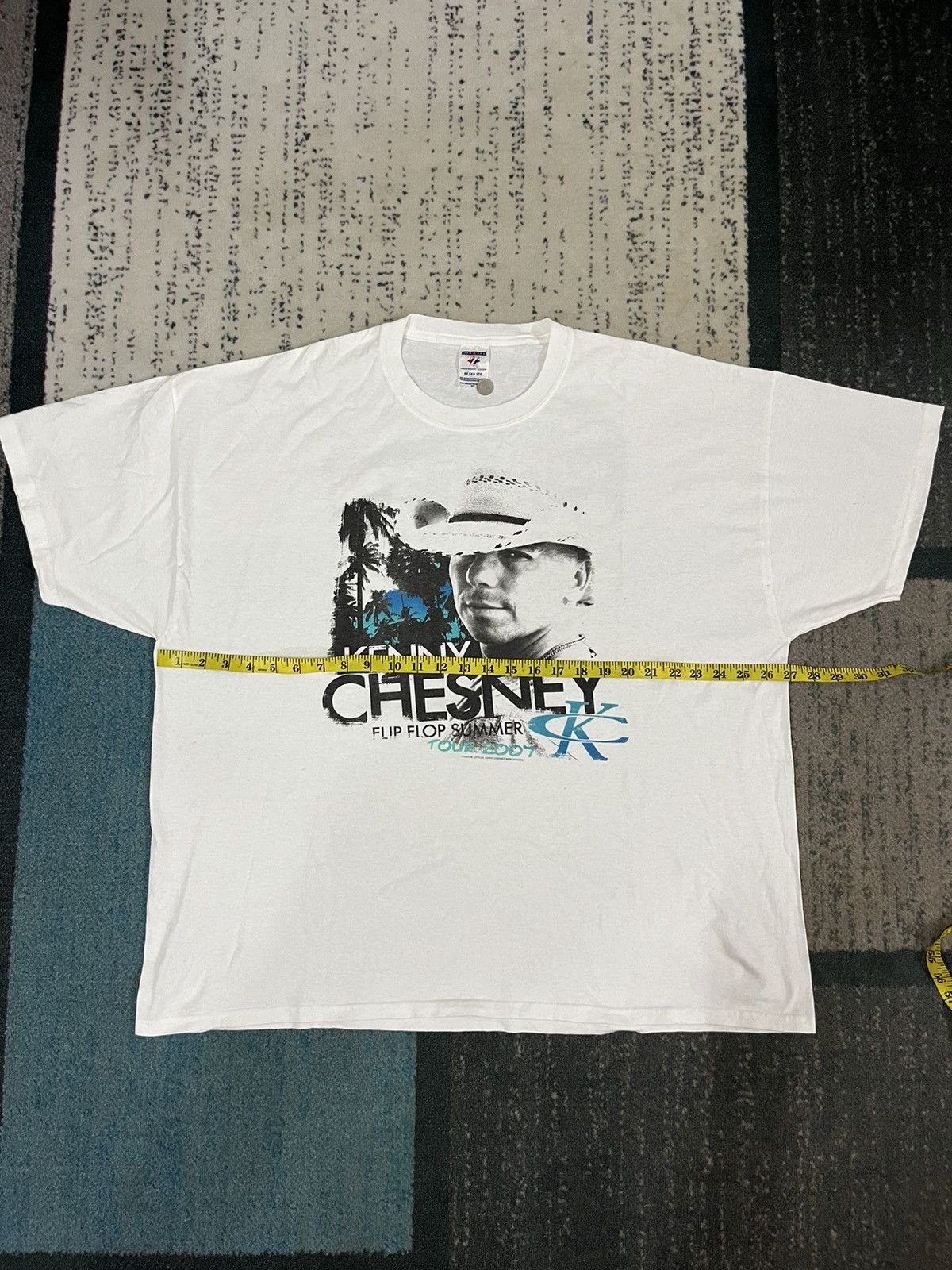 Band Tees × Vintage KENNY CHESNEY TSHIRT Size US XXL / EU 58 / 5 - 11 Thumbnail