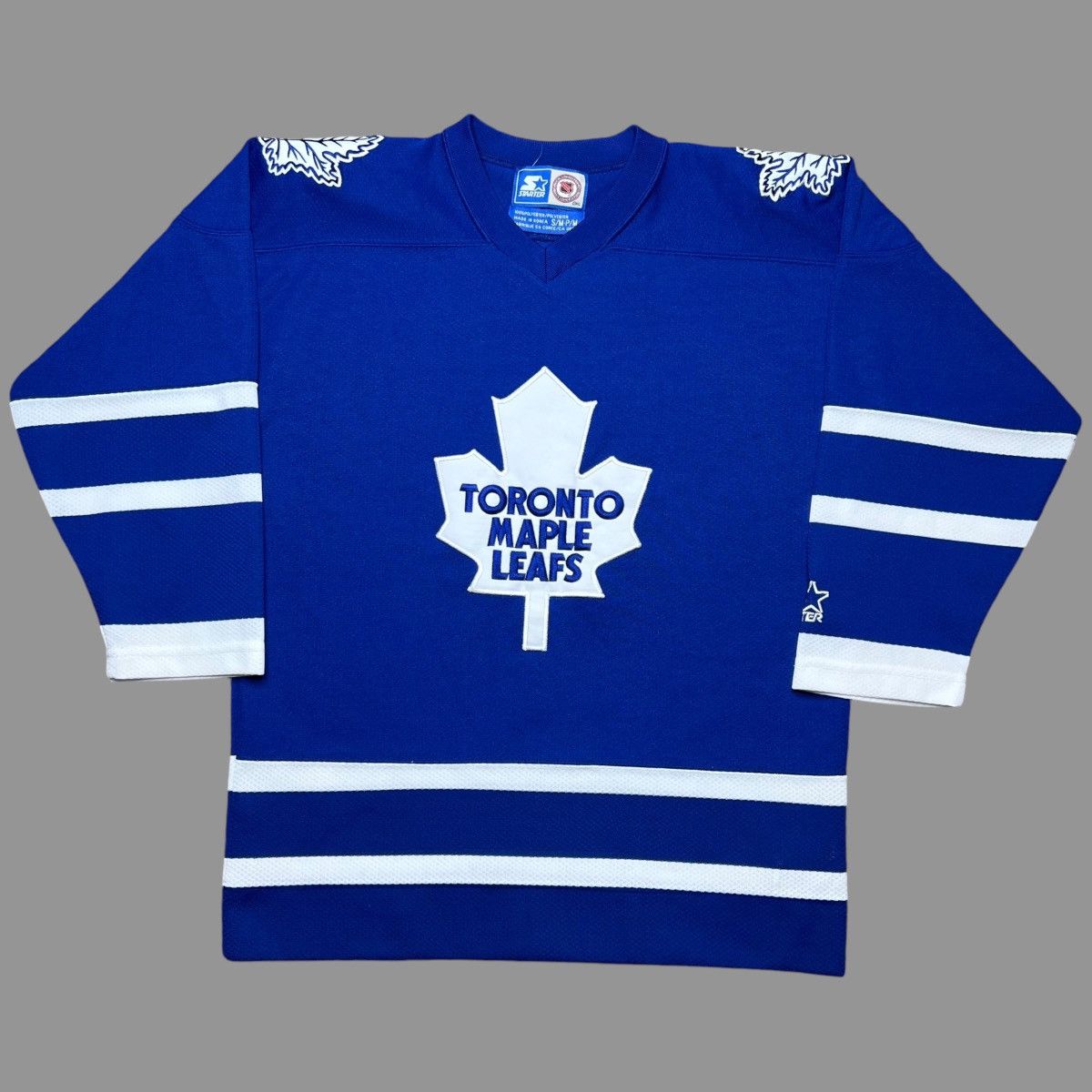 NHL × Starter × Vintage Vintage 1990s NHL Toronto Maple Leafs Starter Jersey Size US M / EU 48-50 / 2 - 1 Thumbnail