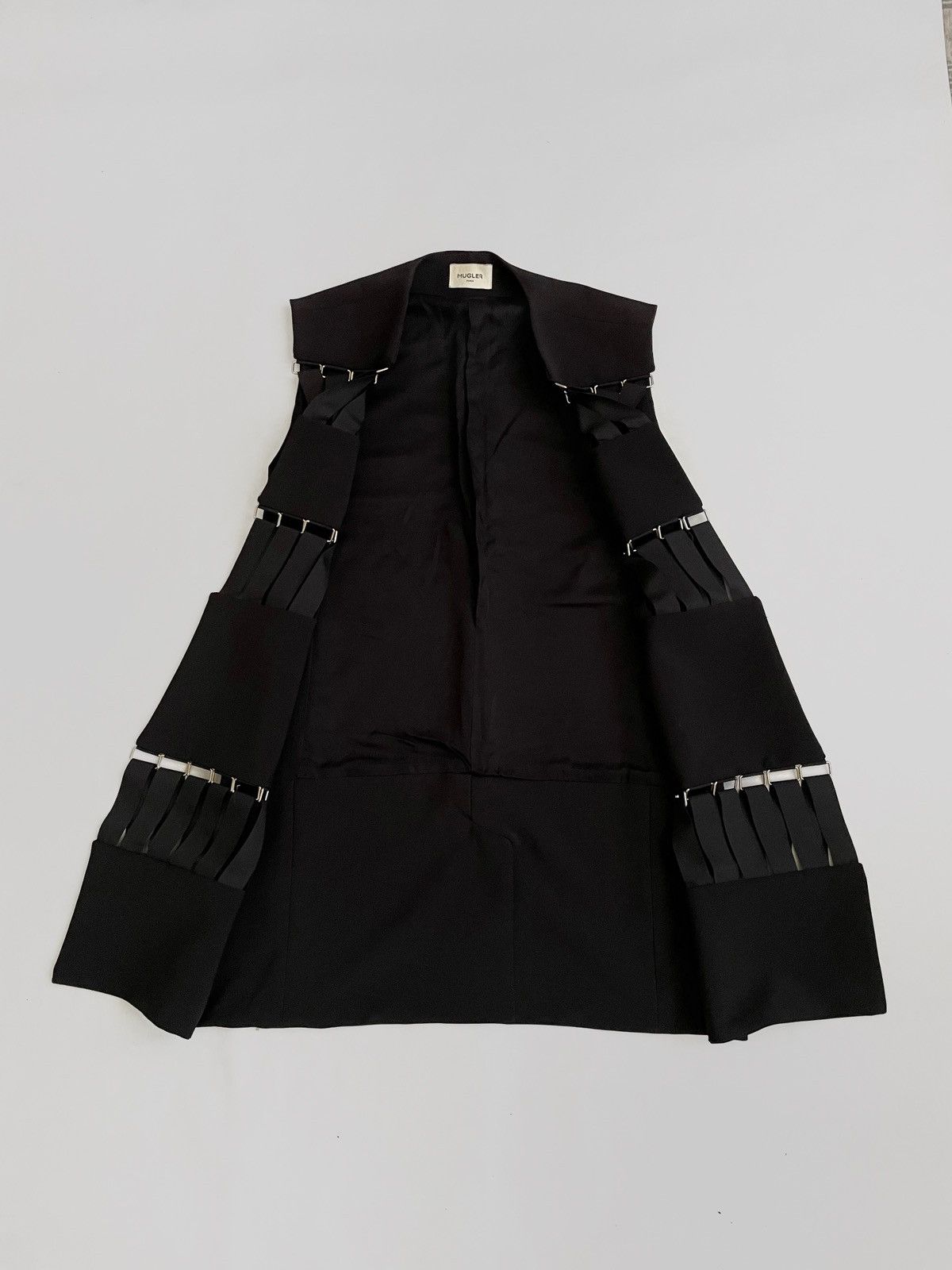 Mugler Archive Mugler Paris Bandage black vest Size M / US 6-8 / IT 42-44 - 4 Thumbnail