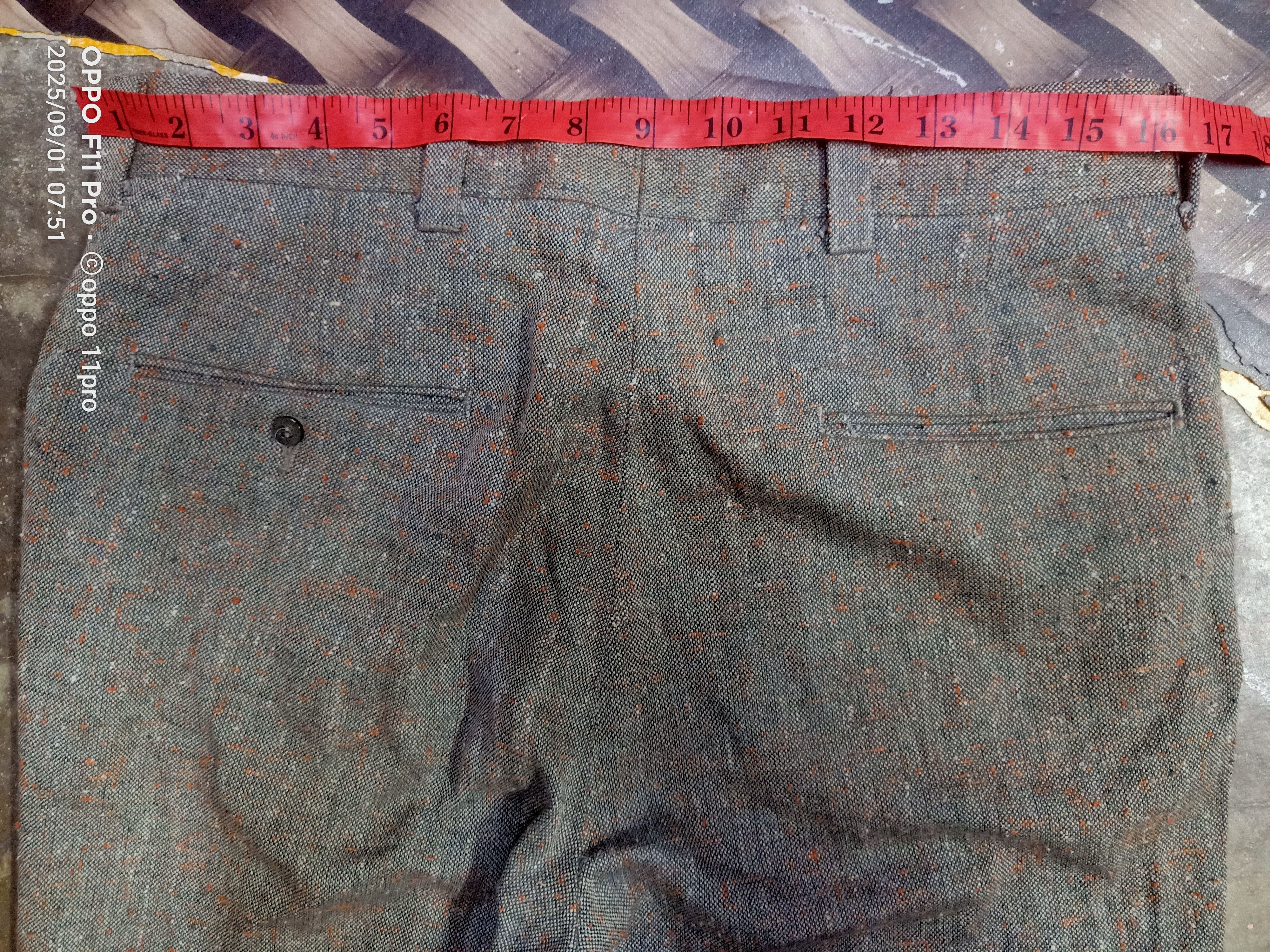 Levi's Vintage Clothing 🌟 Levi's 70s Vintage Sta Prest Slack Men 🌟 Size US 33 - 6 Thumbnail