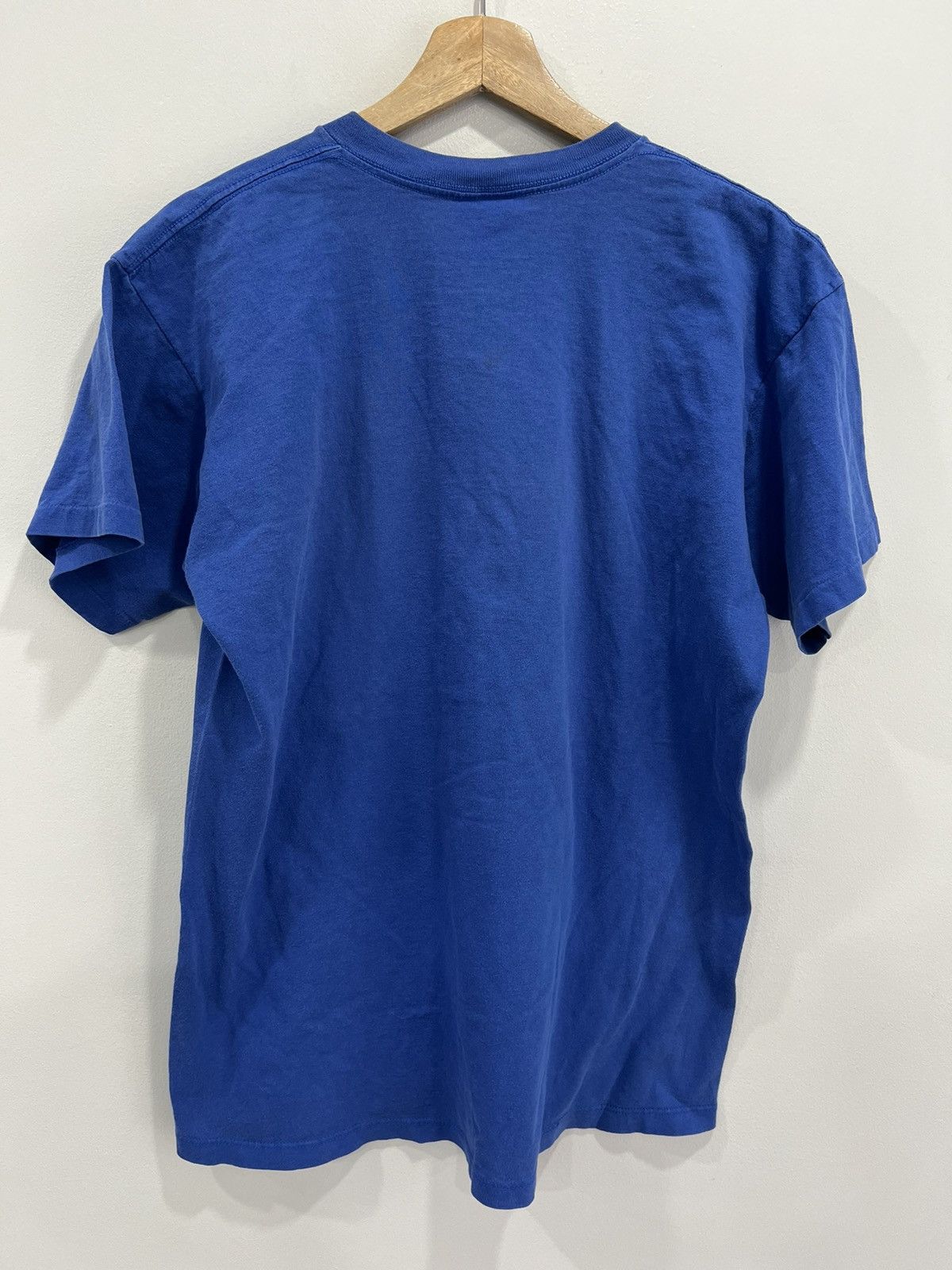 Japanese Brand Vintage 90s Blank Tee Shirt single stitch Size US L / EU 52-54 / 3 - 2 Thumbnail