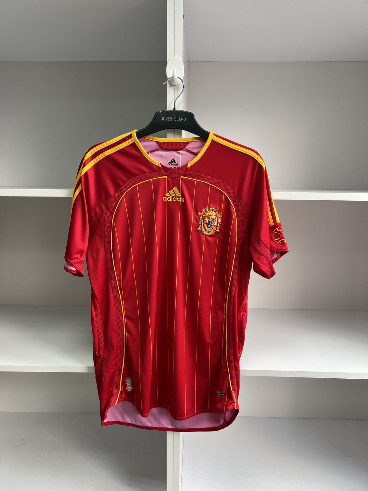 Adidas × Vintage Vintage Adidas Spain National Team Soccer Jersey Size US S / EU 44-46 / 1 - 5 Thumbnail