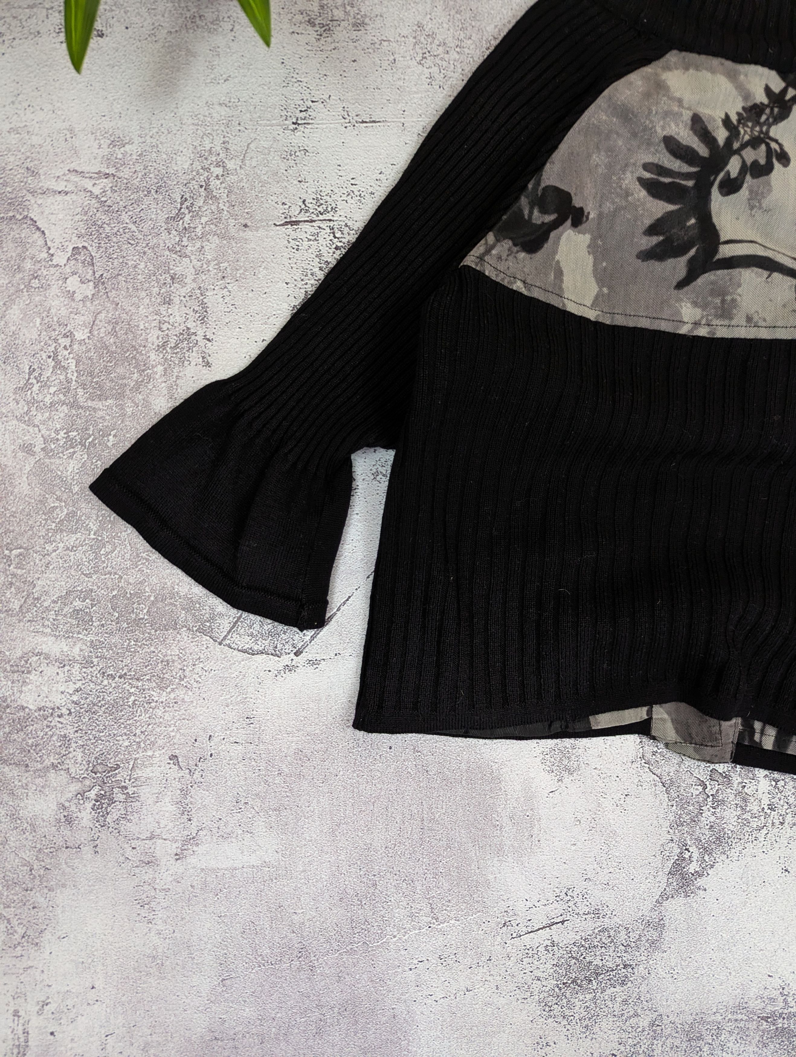 Vintage VTG Carla Du Nord Avant Garde Knit Cardigan 36 Size XS / US 0-2 / IT 36-38 - 14 Thumbnail