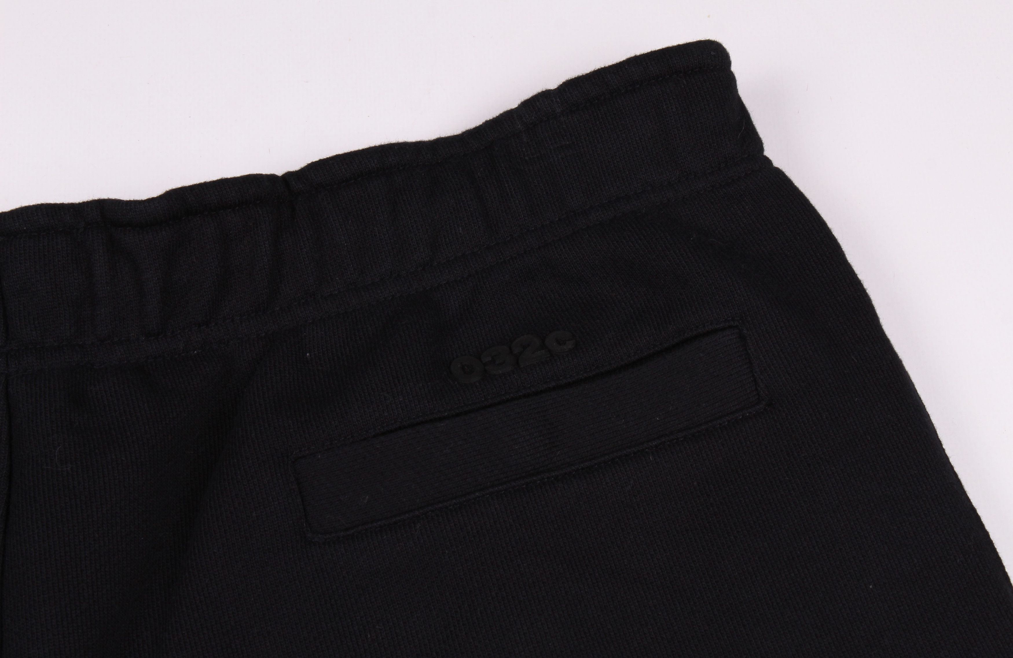 032c 032c Black Sweat Shorts Size US 33 - 5 Thumbnail