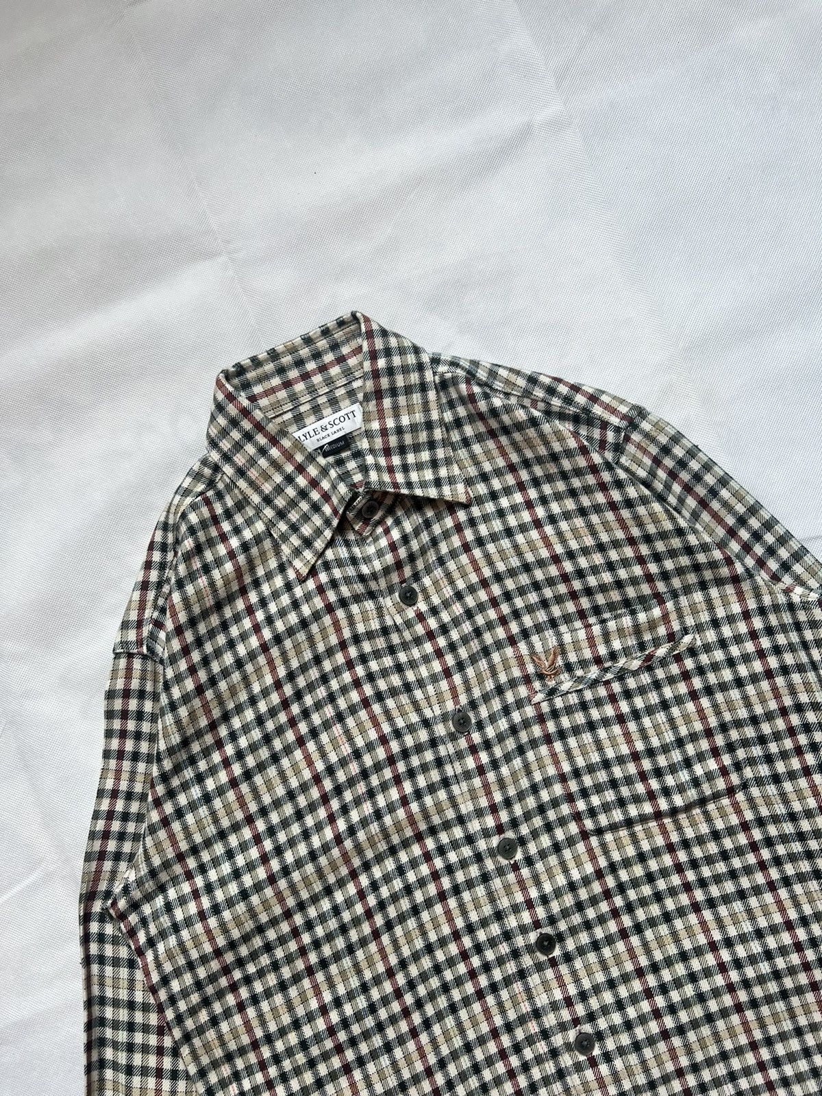 Lyle & Scott Lyle & Scott Tierra Check Print Casual Shirt Flannel Size US M / EU 48-50 / 2 - 8 Thumbnail