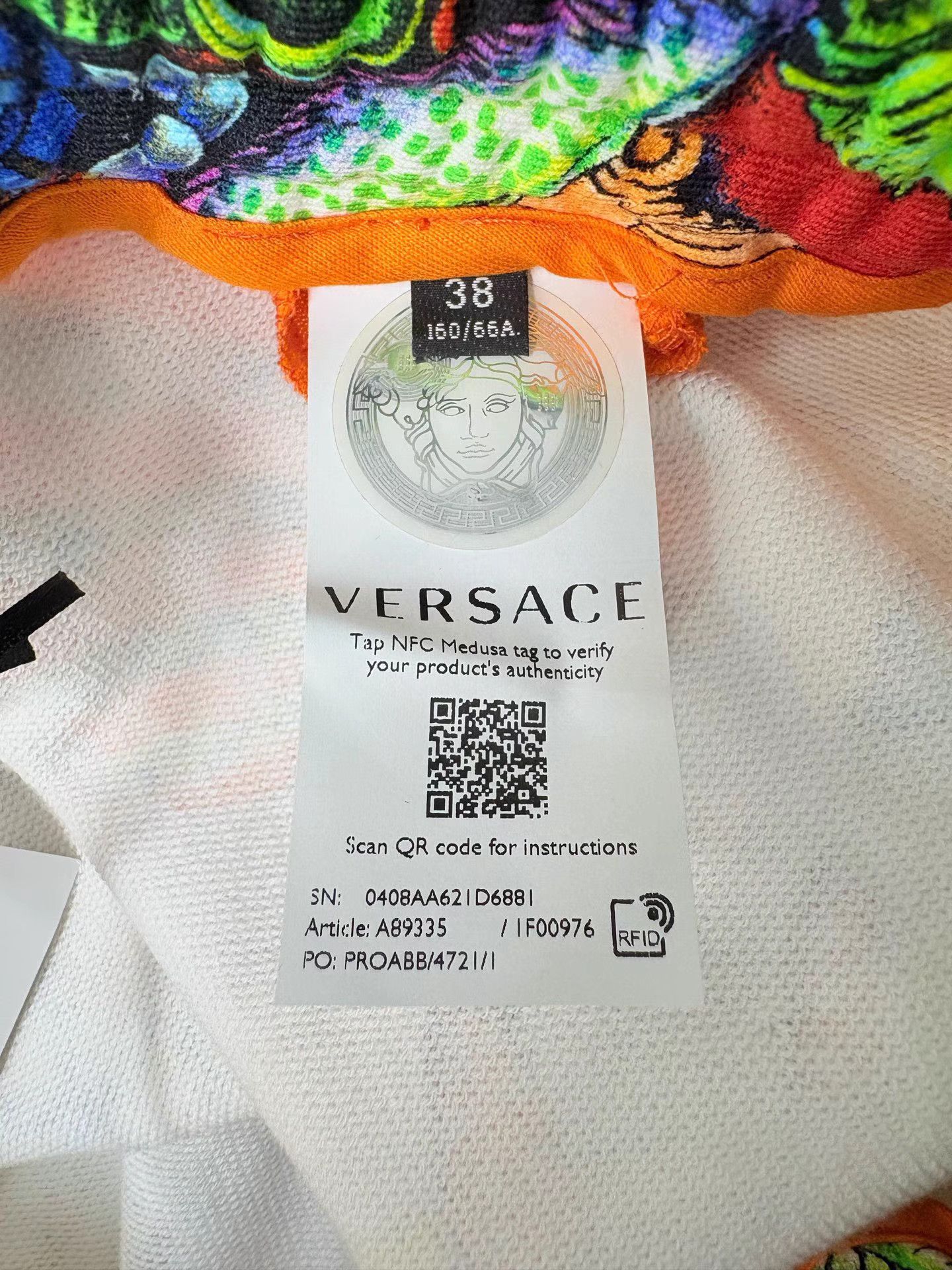 Versace VERSACE Ocean Shorts K1 Size US 38 / EU 54 - 4 Thumbnail