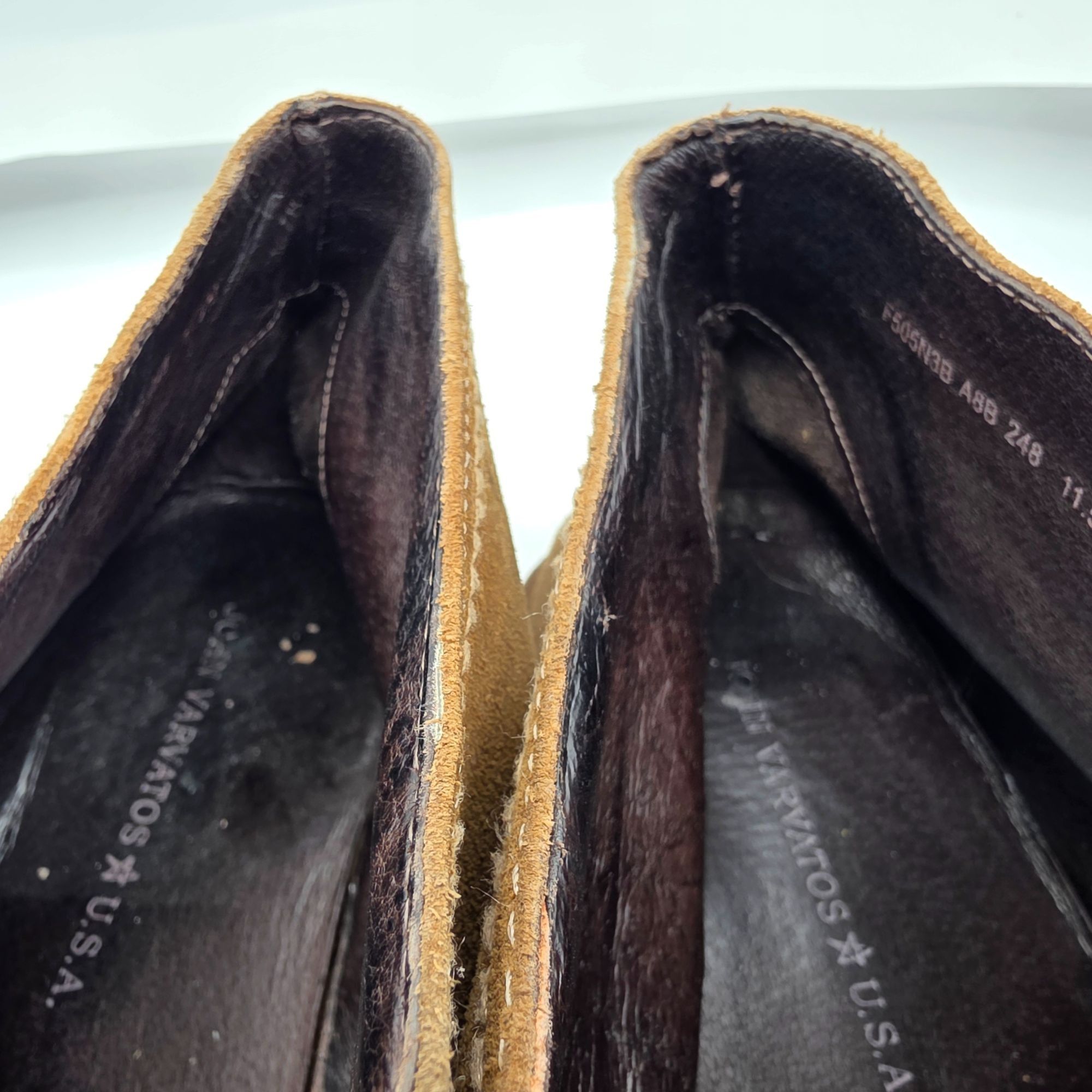 John Varvatos John Varvatos Star USA Mens Size 11.5 Brown Suede Hipster Ch Size US 11.5 / EU 44-45 - 6 Thumbnail