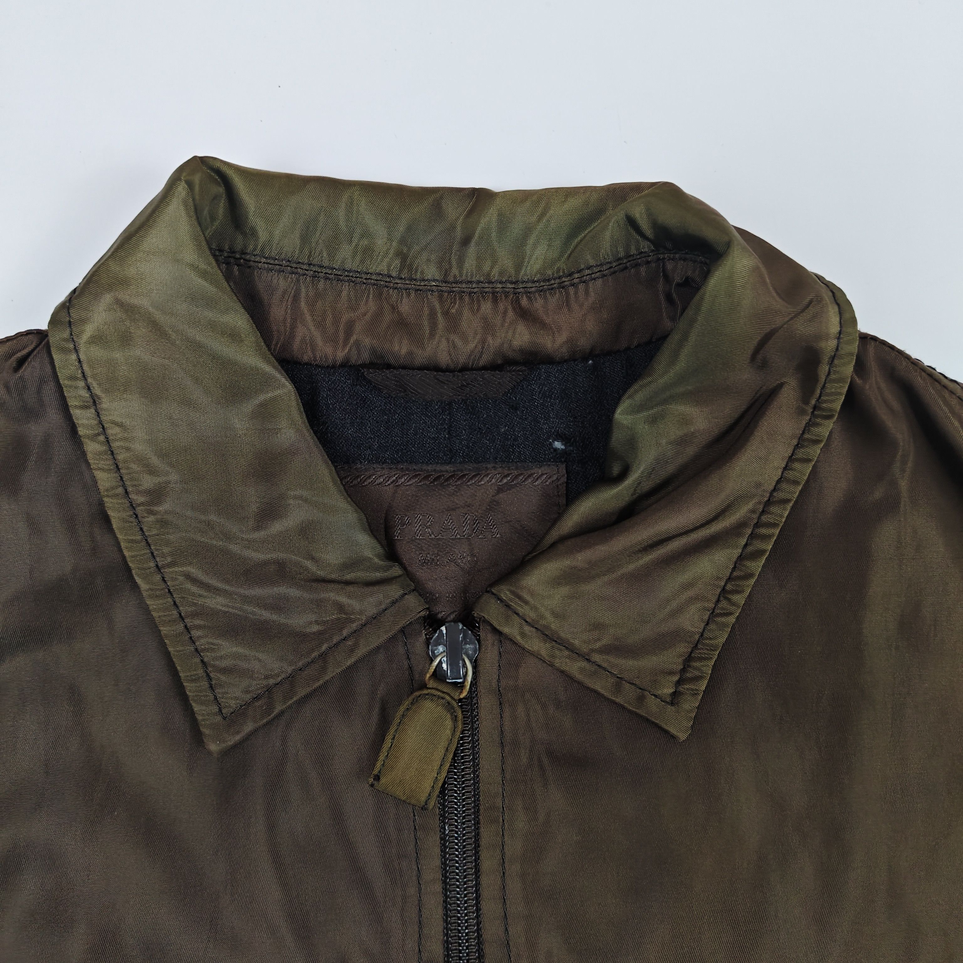 Prada Prada Nylon Washed Brown Jacket Made in Italy#J1 Size US M / EU 48-50 / 2 - 4 Thumbnail