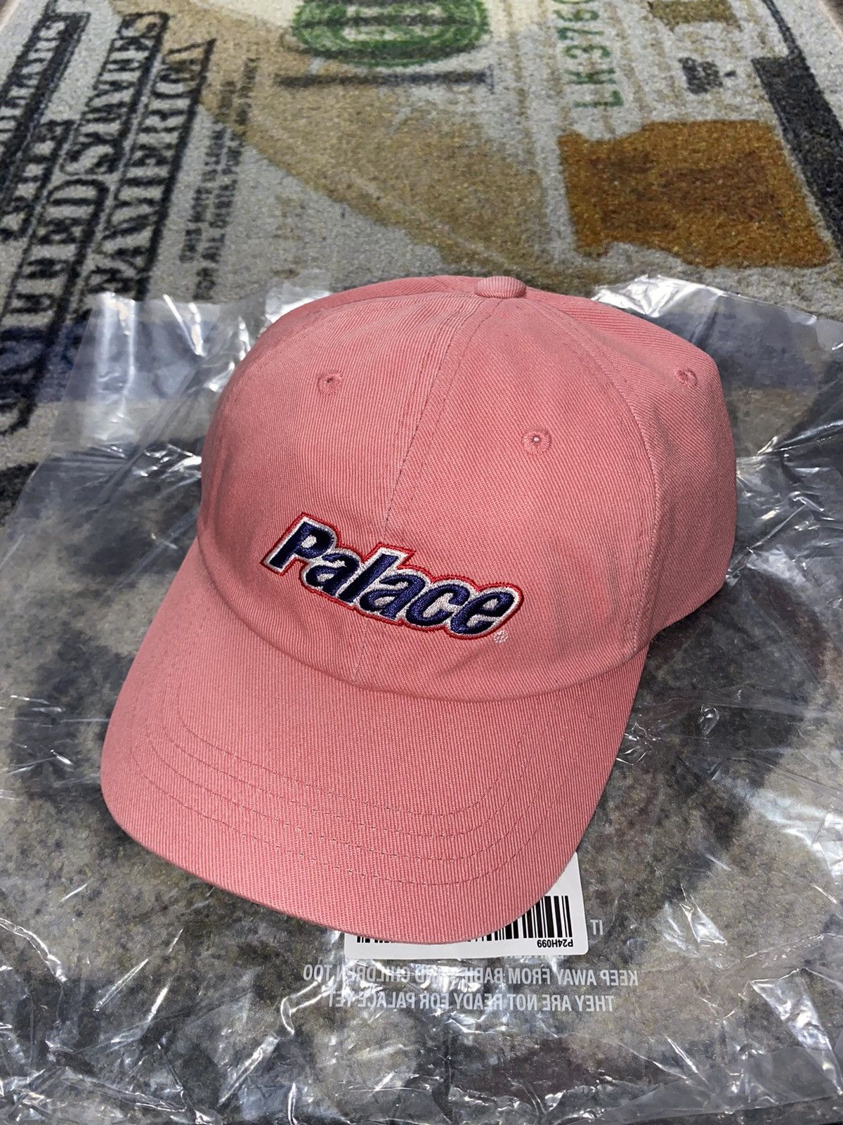 Palace Palace Lowercase Washed Denim 6-Panel Hat Size ONE SIZE - 1 Thumbnail