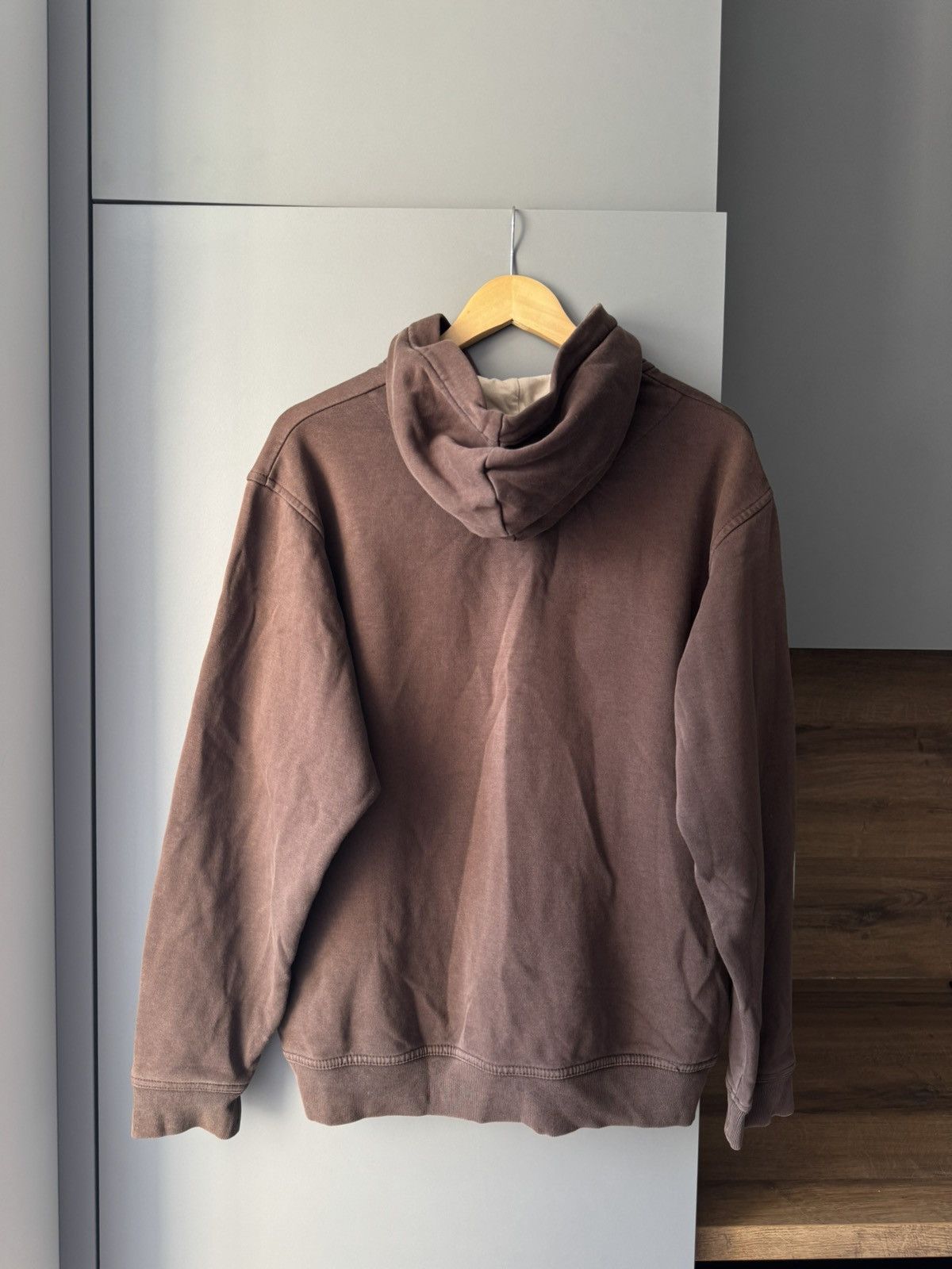 Nike RARE Vintage Nike Brown Zip Hoodie Size US M / EU 48-50 / 2 - 6 Thumbnail