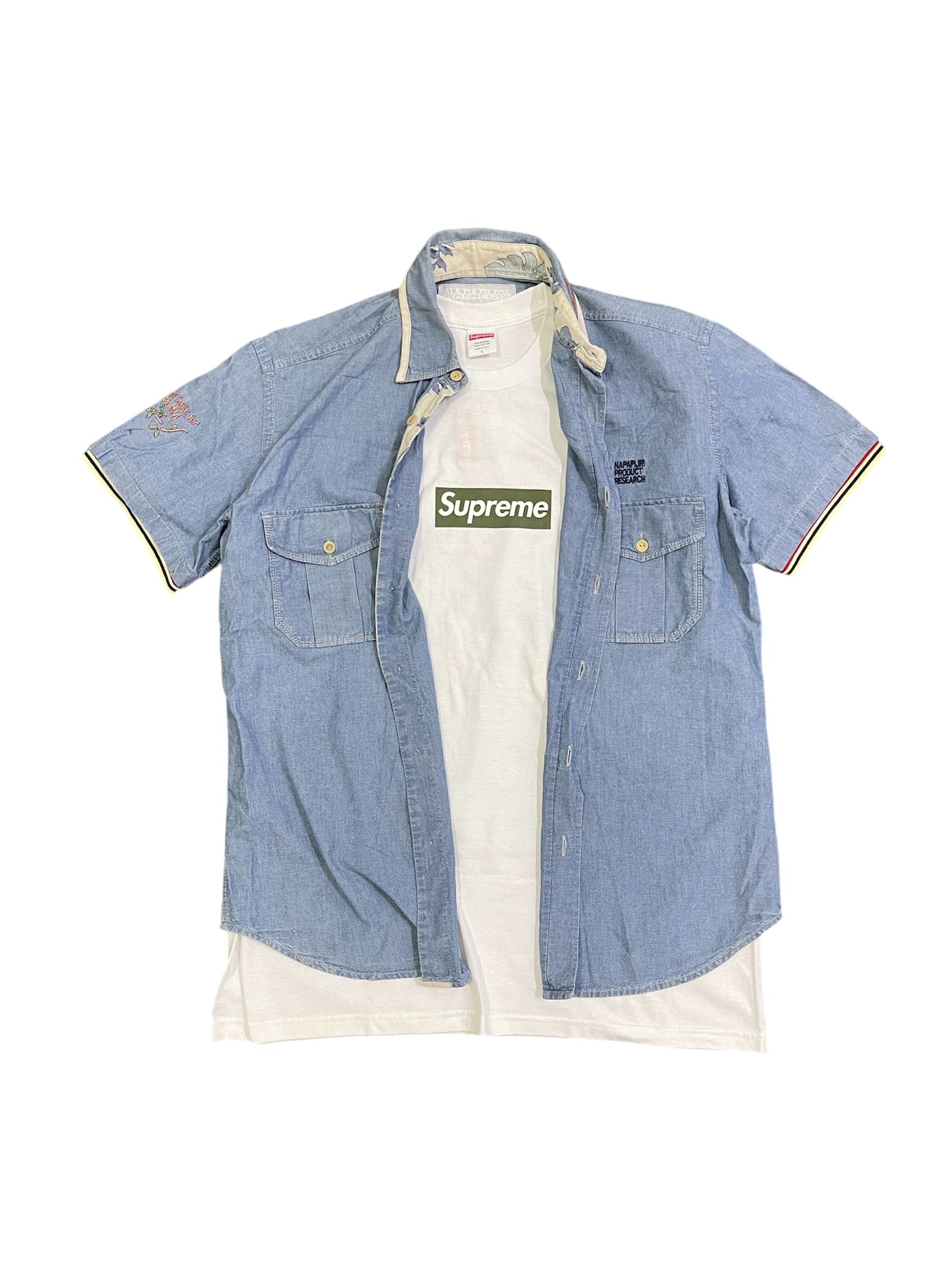 Napapijri Napapijri Chambray Oxford JBA Style Embroidery Logo Size US L / EU 52-54 / 3 - 2 Thumbnail