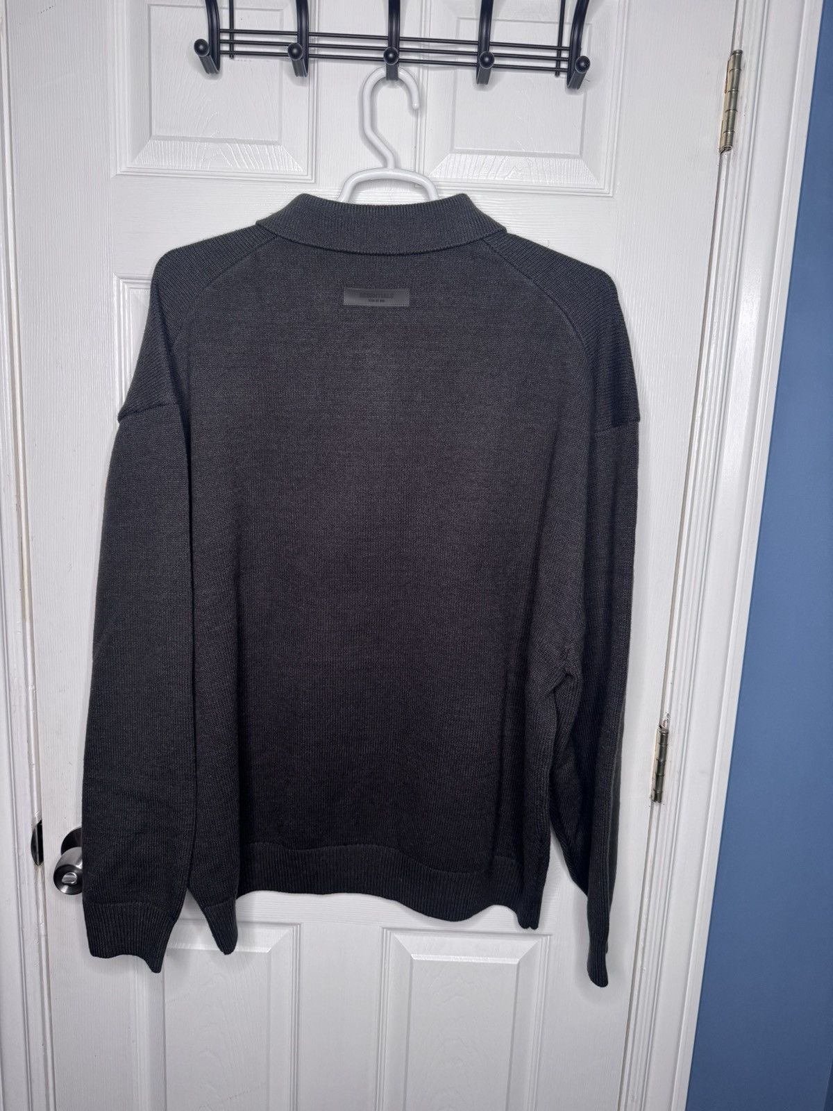 Fear of God Fear of God ESSENTIALS Knit Polo Black Size US XL / EU 56 / 4 - 12 Thumbnail