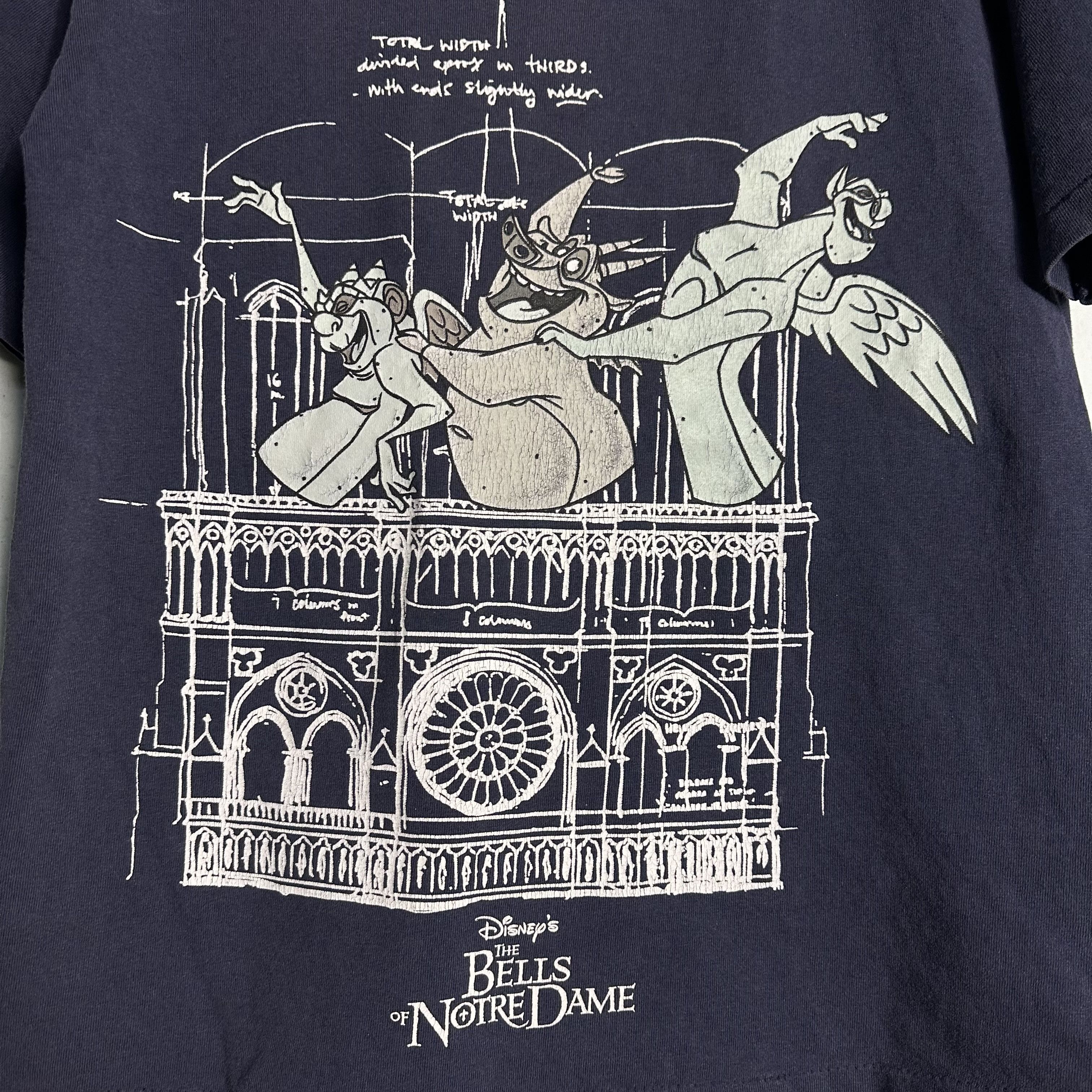 Disney 🔥RARE🔥Vintage Disney Hunchback of Notre Dame T-shirt Size US S / EU 44-46 / 1 - 2 Thumbnail