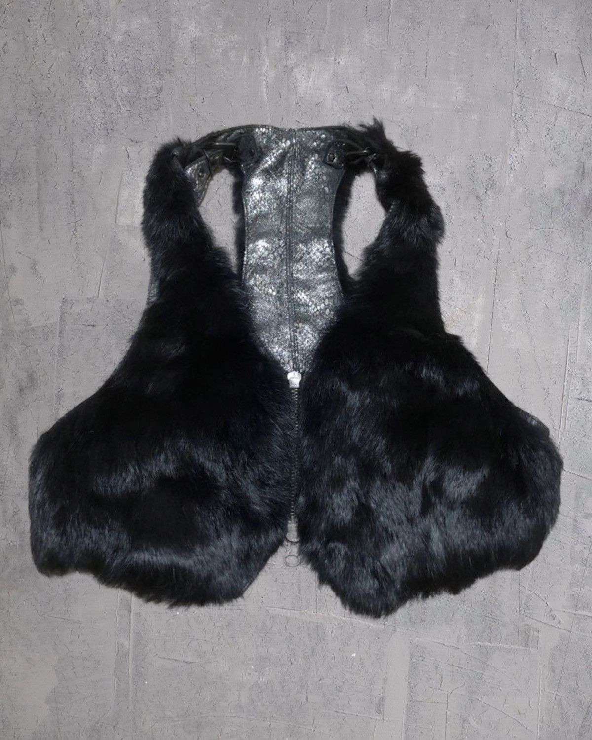 If Six Was Nine × Japanese Brand × Le Grande Bleu (L.G.B.) L.G.B reversible snake skin vest Size US S / EU 44-46 / 1 - 3 Thumbnail