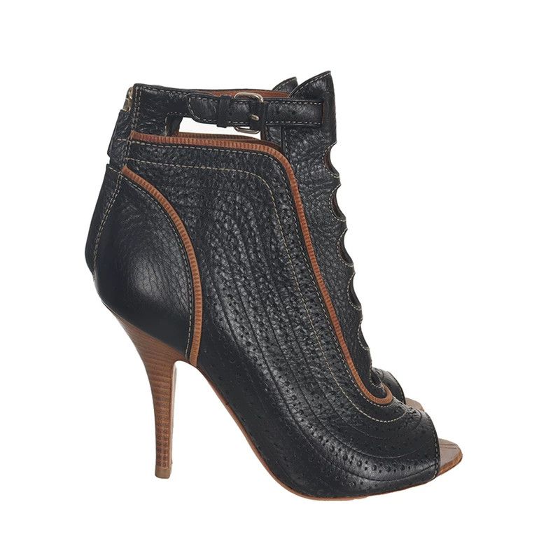 Givenchy Givenchy Size36 Cowhide Women's Color-Blocked High Heels Size US 4.5 / IT 34.5 - 3 Thumbnail