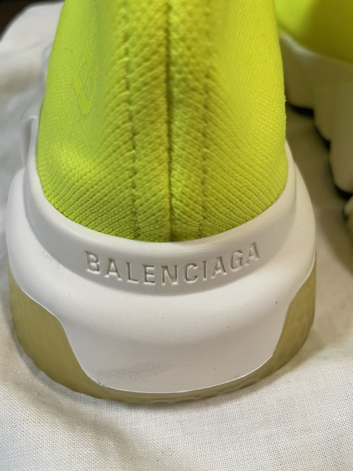 Balenciaga Balenciaga Speed Trainers Neon Green Size US 8 / EU 41 - 10 Thumbnail