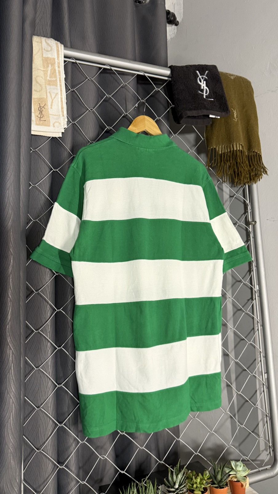 Southpole SOUTHPOLE POLO TEE STRIPE CHOLO HIPHOP THUG Size US L / EU 52-54 / 3 - 4 Thumbnail