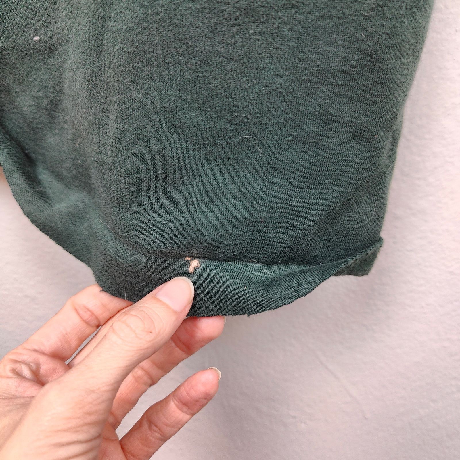Other Skims Cotton Fleece Straight Leg Pants Medium Sage Green Size 28" / US 6 / IT 42 - 6 Thumbnail