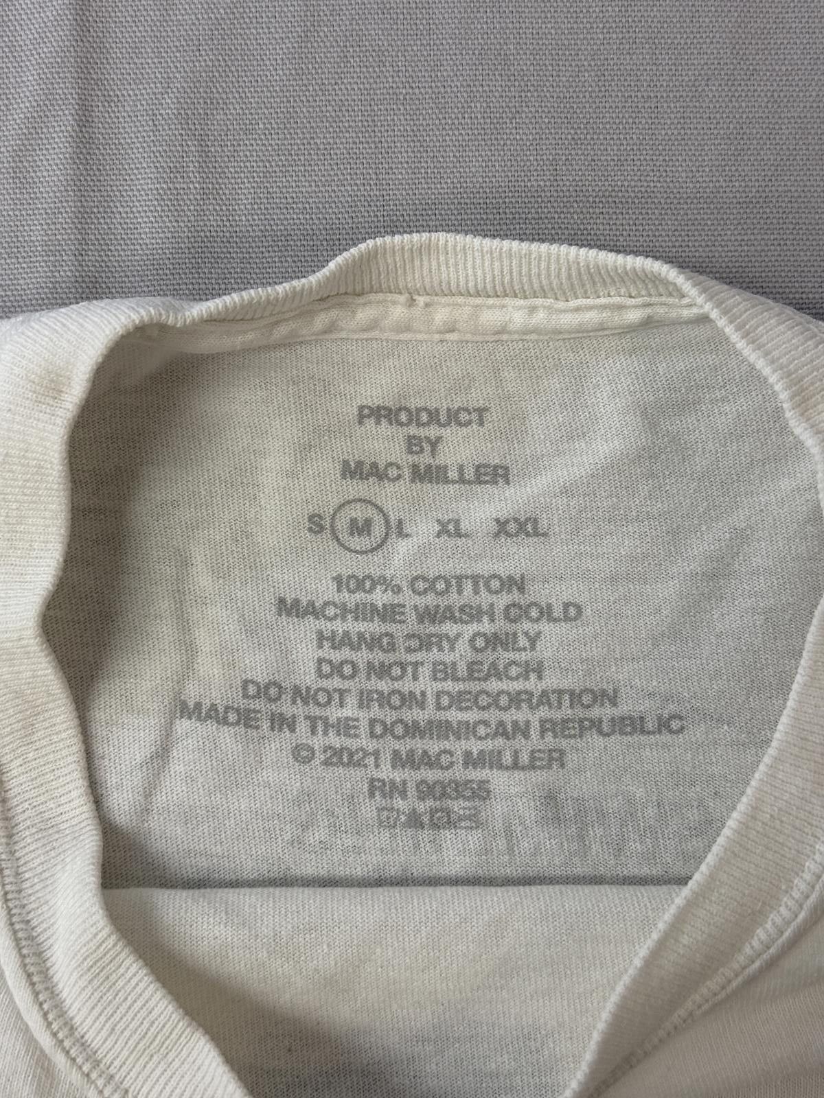 Designer Mac Miller T-shirt Swimming Album Cover Tracklist Tee - M Size US M / EU 48-50 / 2 - 3 Thumbnail