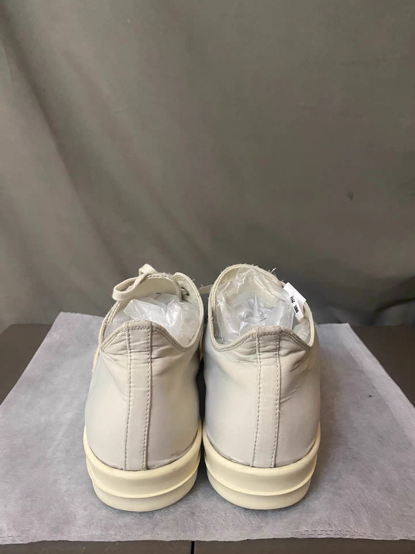 Rick Owens Rick Owens DRKSHDW Satin Low-Top Turbo Cyclops Size US 10 / EU 43 - 4 Thumbnail