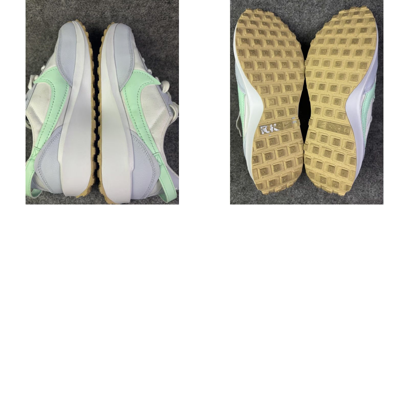 Nike Nike Waffle Debut Shoes Mens 11.5 White Mint Green Low Top Running Sneakers Size US L / EU 52-54 / 3 - 8 Thumbnail