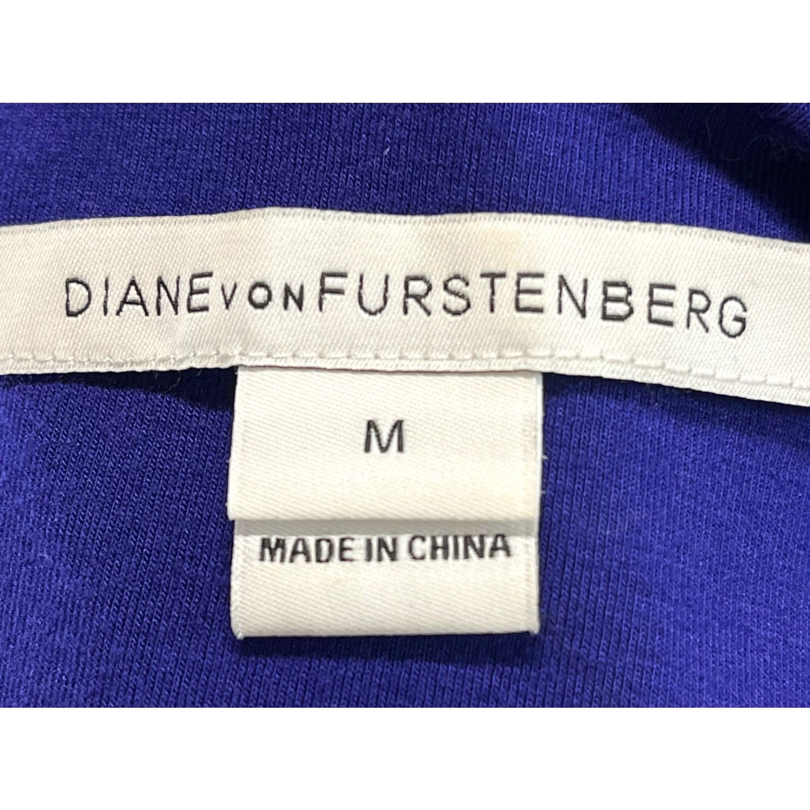 Diane von Furstenberg Diane von Furstenberg Stretch Bodycon Dress Midi Purple Half Sleeve Women Medium Size M / US 6-8 / IT 42-44 - 6 Thumbnail