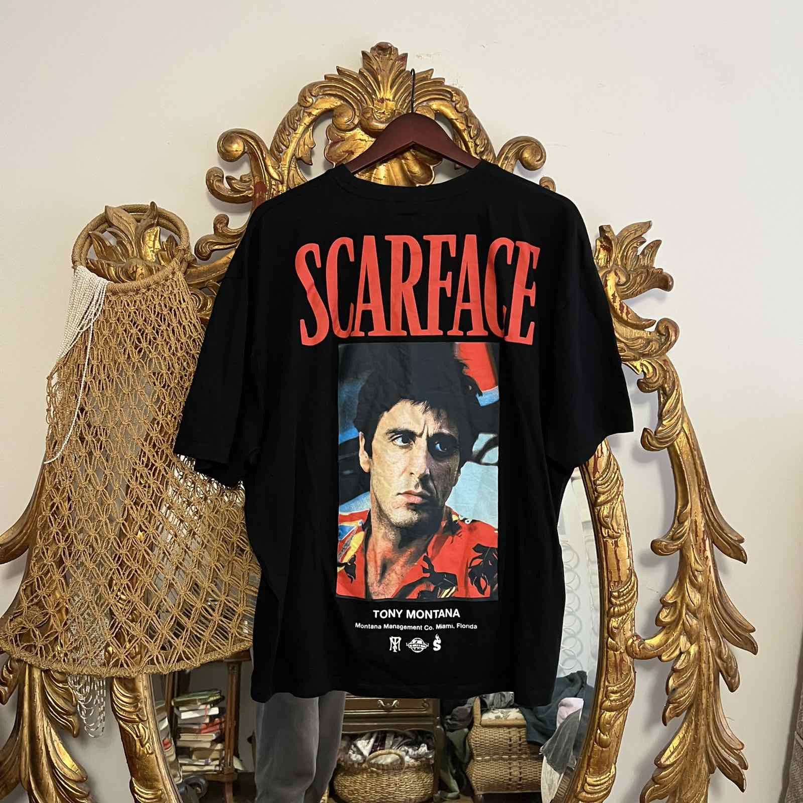 Other Rare Scarface Tee Big Logo Black Size L Size US M / EU 48-50 / 2 - 1 Thumbnail