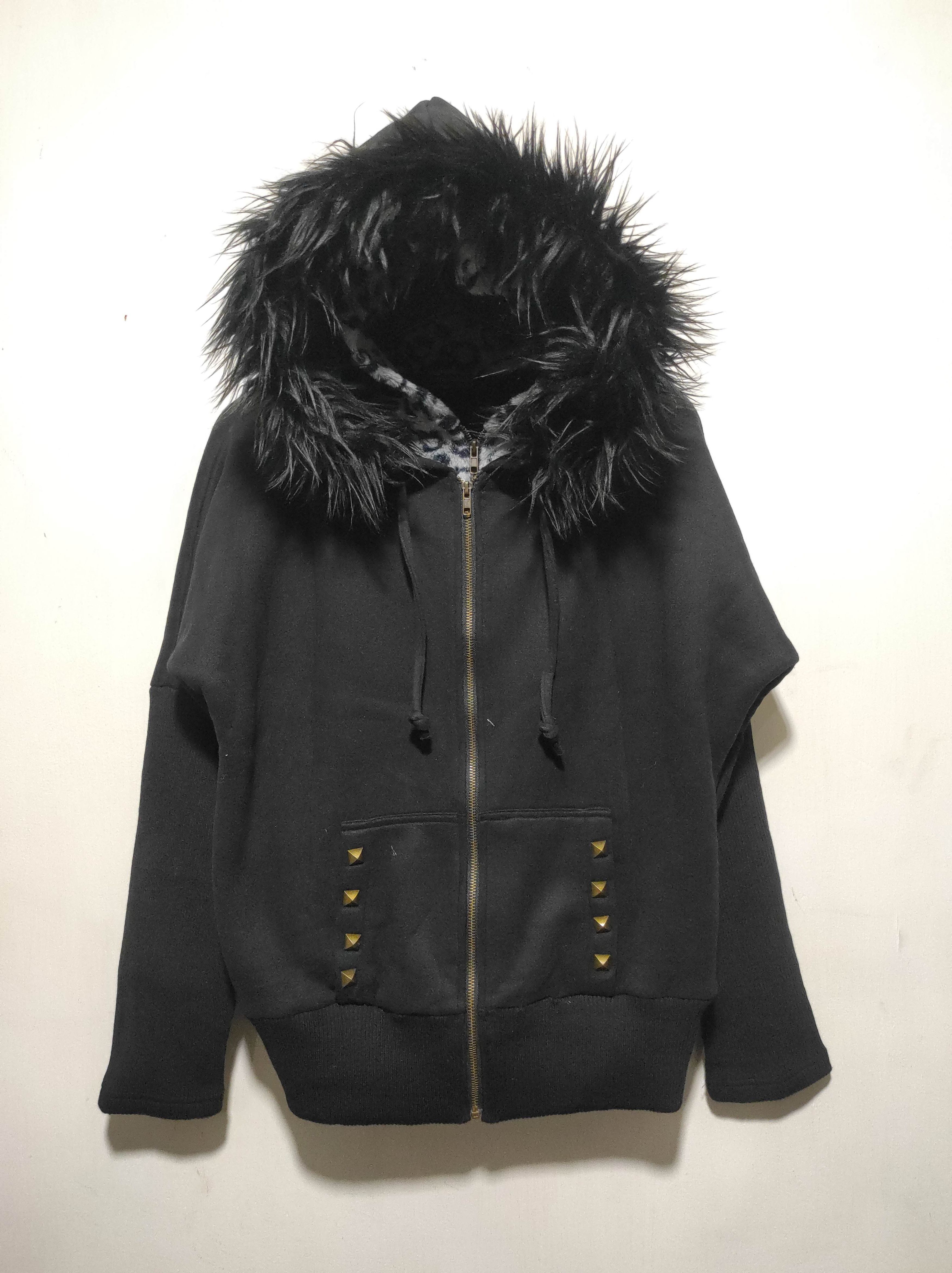Le Grande Bleu (L.G.B.) She's Big Leopard double layer Zip Fur Hoodie LGB style Size US L / EU 52-54 / 3 - 13 Thumbnail